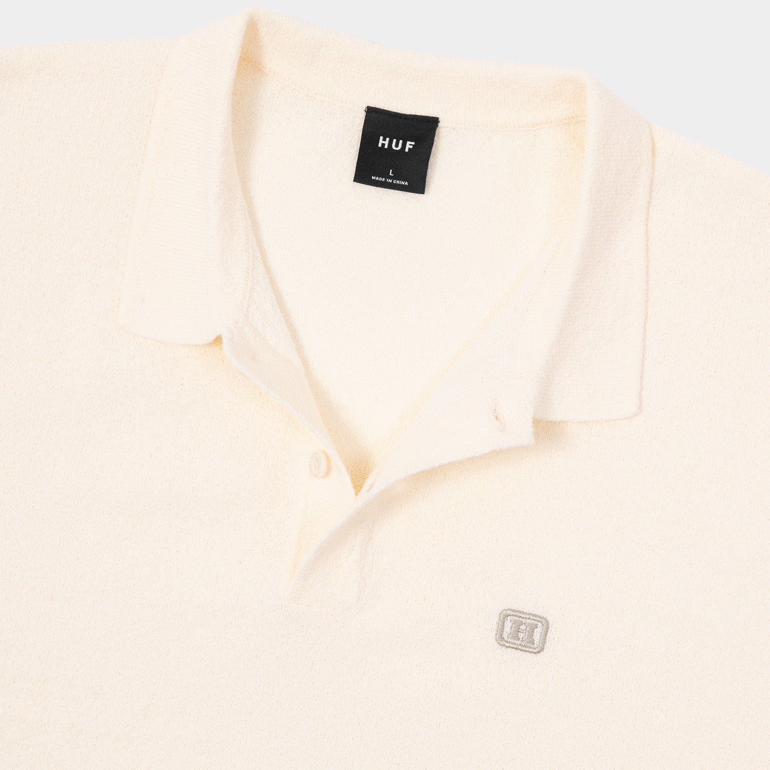 HUF (ハフ) Worldwide JP /TOPS & SHIRTS（トップス&シャツ）/ SERIF H KNIT POLO TOP商品 / LIME