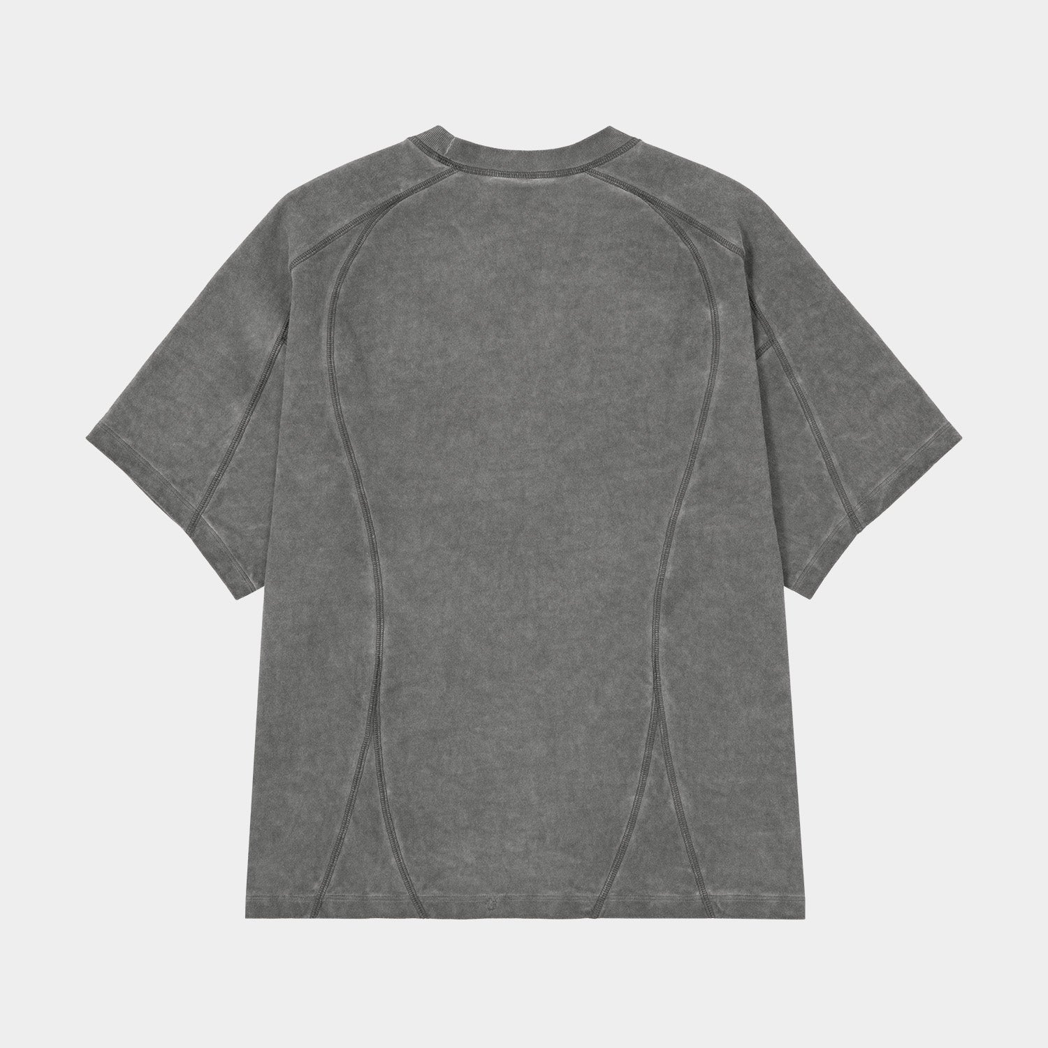 HUF (ハフ) Worldwide JP /TOPS & SHIRTS（トップス&シャツ）/ WASHED PANELED CREW商品 / LT BLUE
