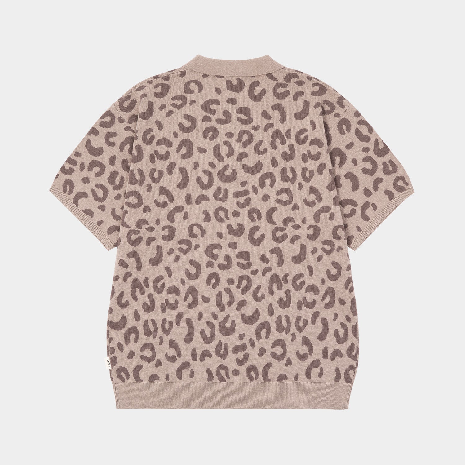 HUF (ハフ) Worldwide JP /TOPS & SHIRTS（トップス&シャツ）/ huf CO-OP CHUNKY CHEETAH KNIT POLO商品 / BEIGE