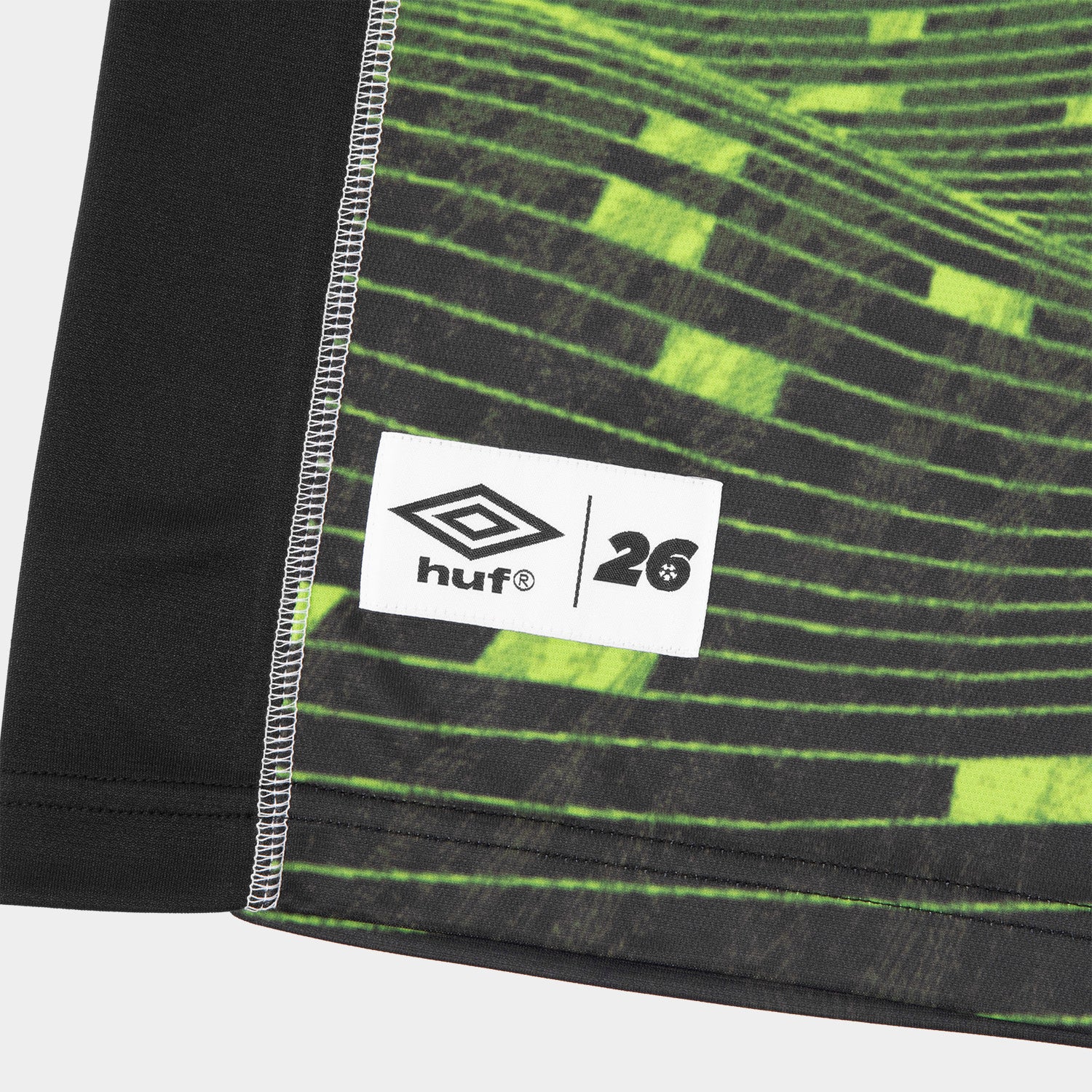 HUF (ハフ) Worldwide JP /TOPS & SHIRTS（トップス&シャツ）/ HUF X UMBRO LANDSCAPE JERSEY商品 / GREEN