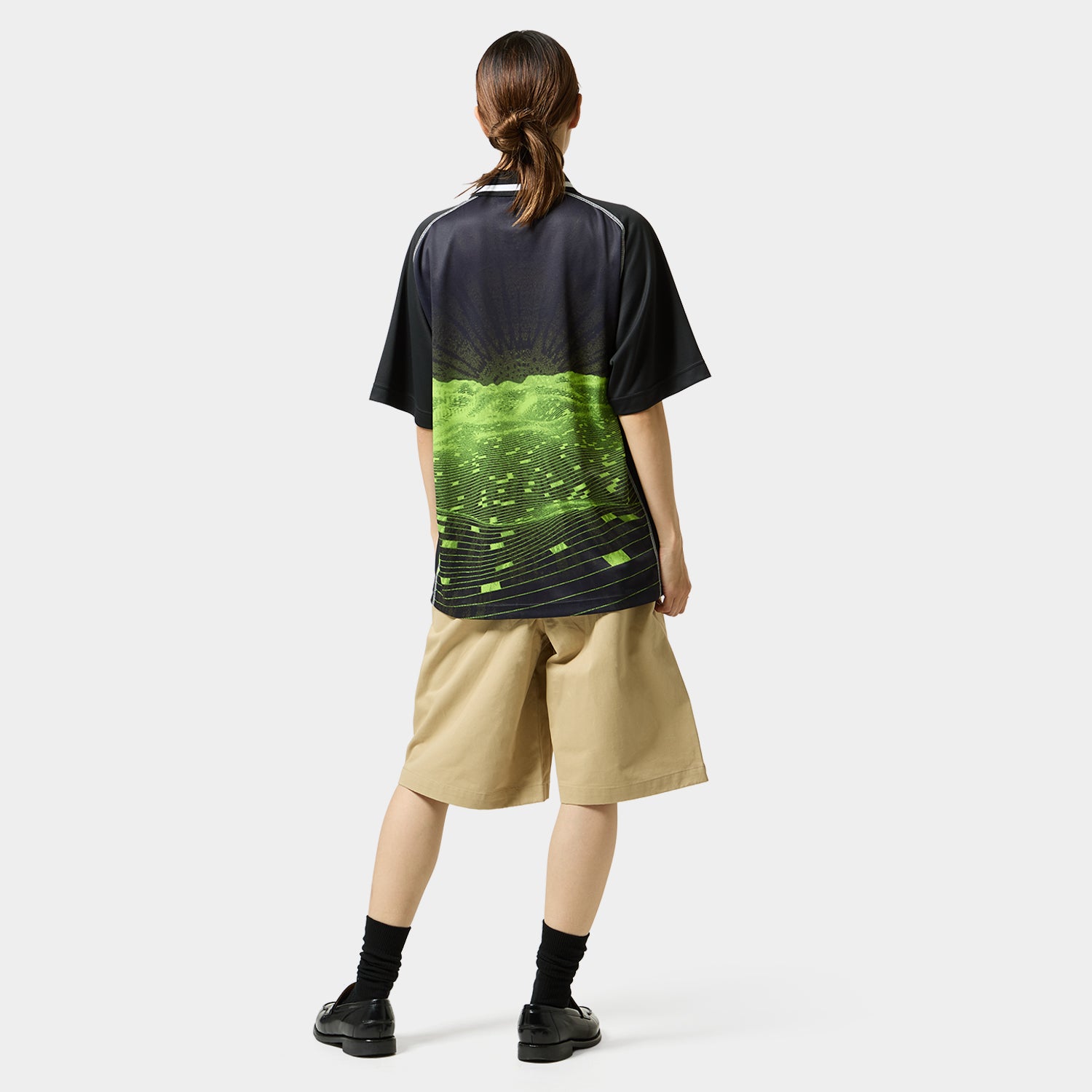 HUF (ハフ) Worldwide JP /TOPS & SHIRTS（トップス&シャツ）/ HUF X UMBRO LANDSCAPE JERSEY商品 / GREEN