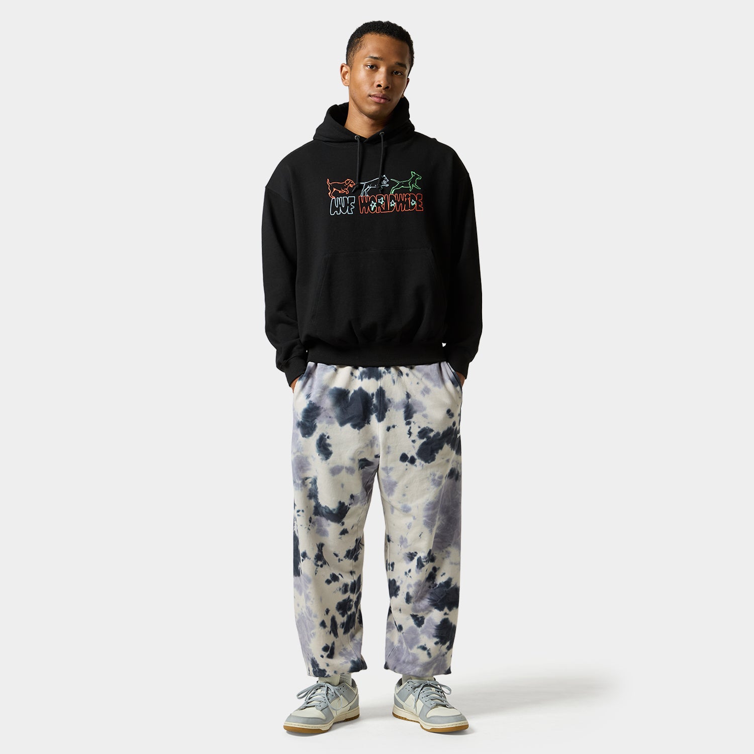 HUF (ハフ) Worldwide JP /HOODIES（パーカー）/ FETCH HOODIE商品 / CHOCOLATE