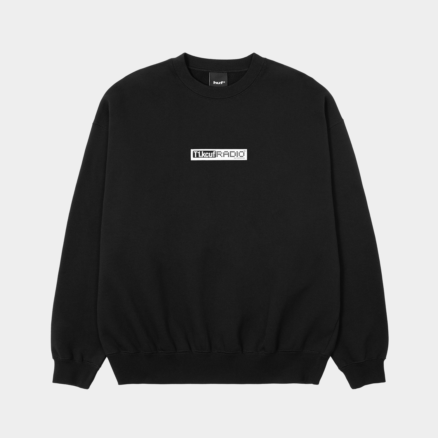 HUF (ハフ) Worldwide JP /KNITS & SWEATERS（ニット&セーター）/ MIDNIGHT RADIO CREW商品 / BLACK