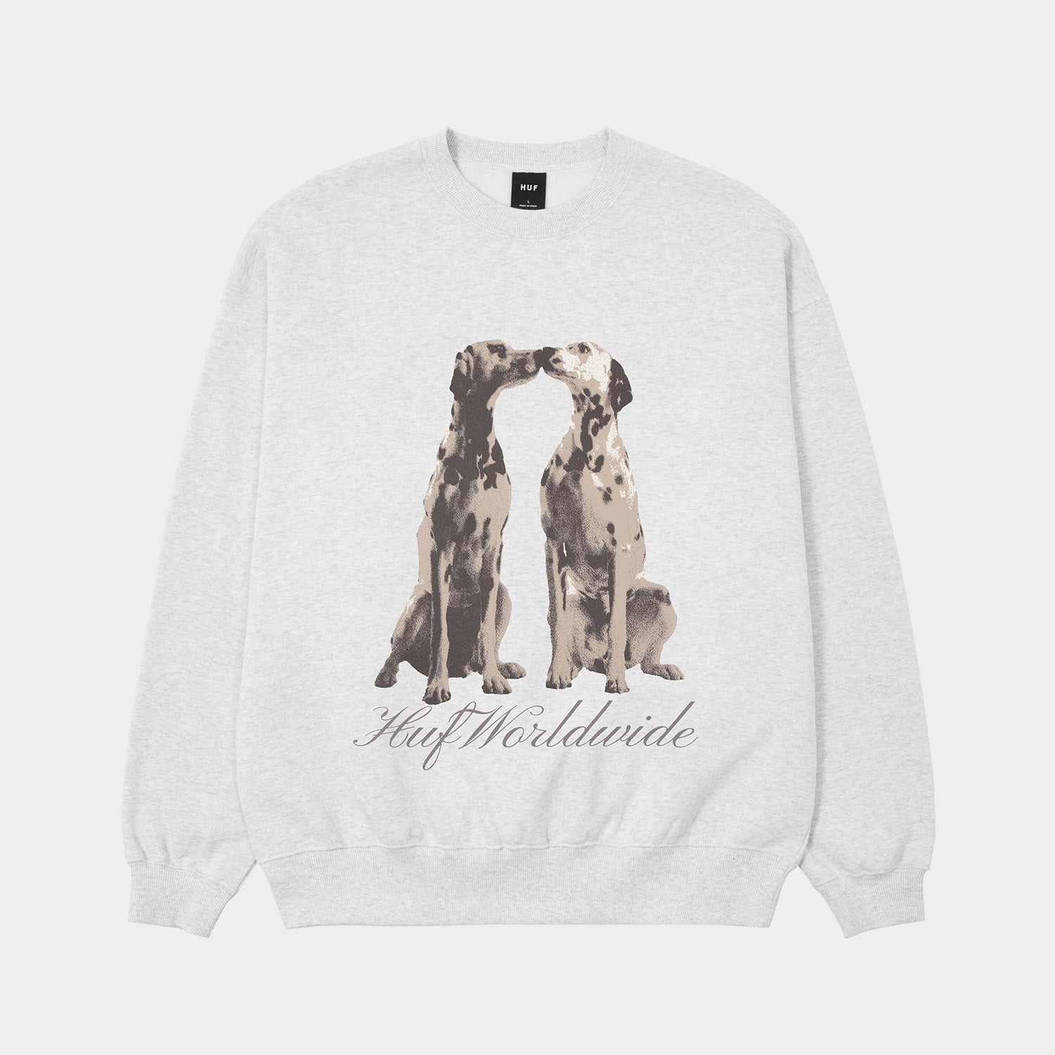 HUF (ハフ) Worldwide JP /SWEATSHIRTS（スウェットシャツ）/ DOGGED CREW商品 / ASH GREY
