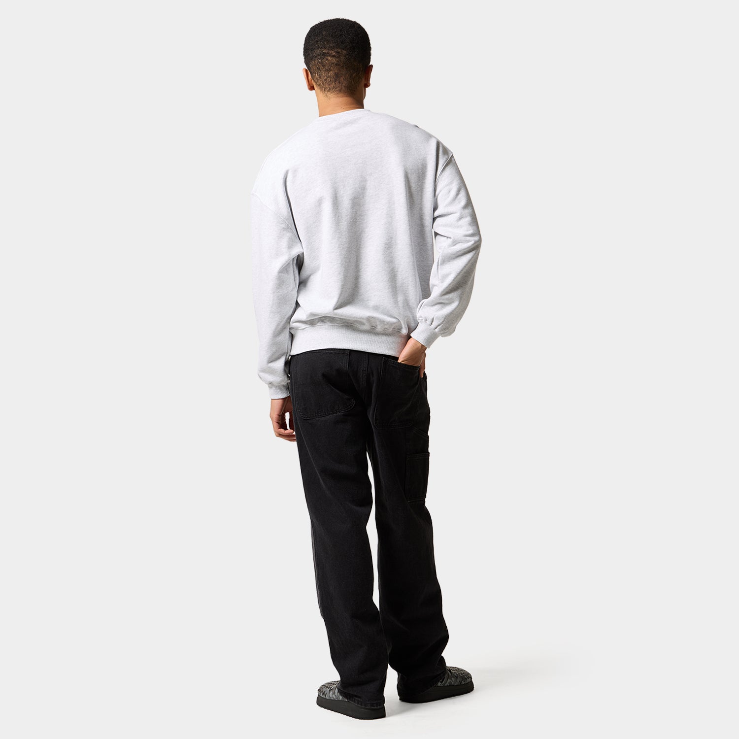 HUF (ハフ) Worldwide JP /SWEATSHIRTS（スウェットシャツ）/ DOGGED CREW商品 / ASH GREY