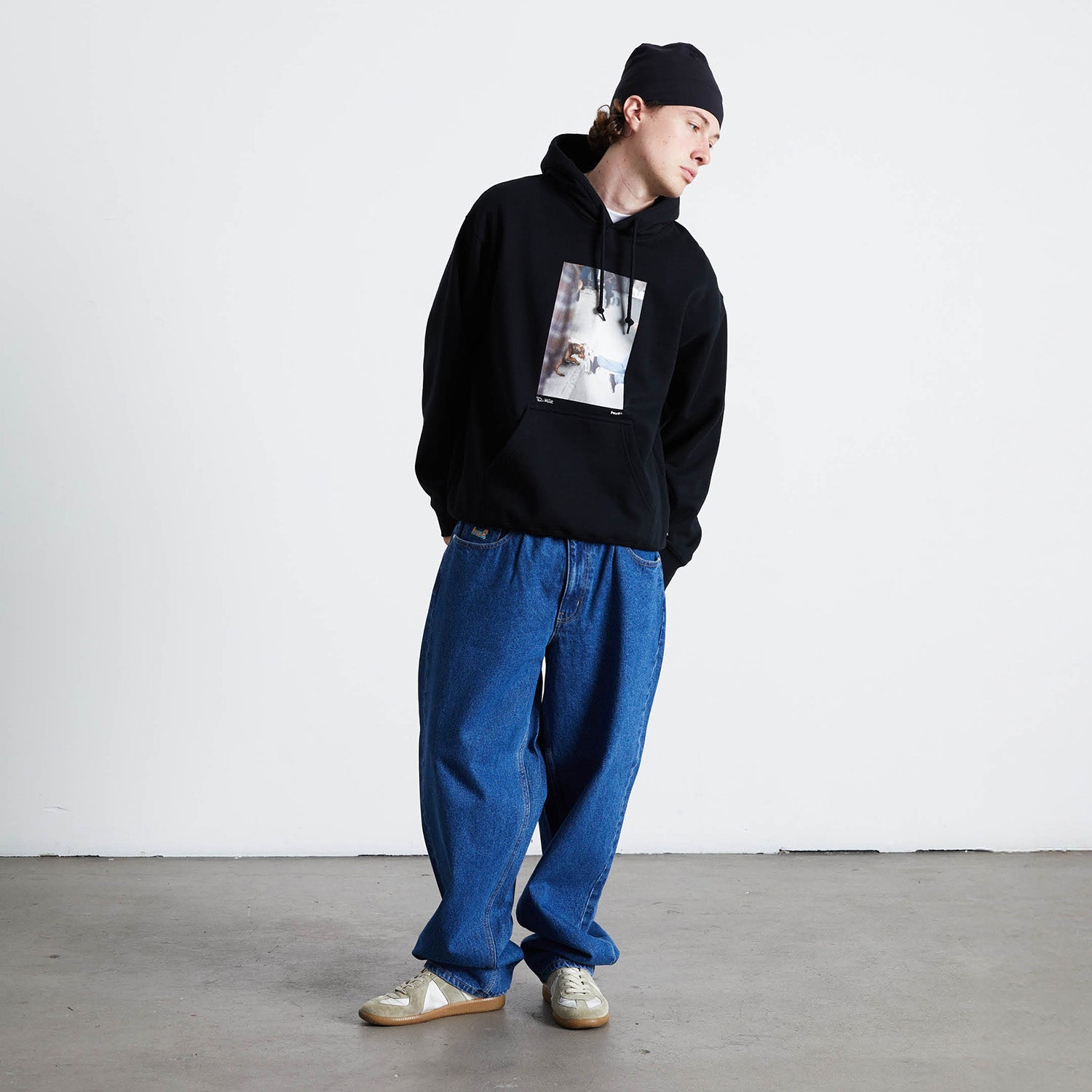 HUF (ハフ) Worldwide JP /HOODIES（パーカー）/ THE ANGELS FLY HOODIE商品 / BLACK