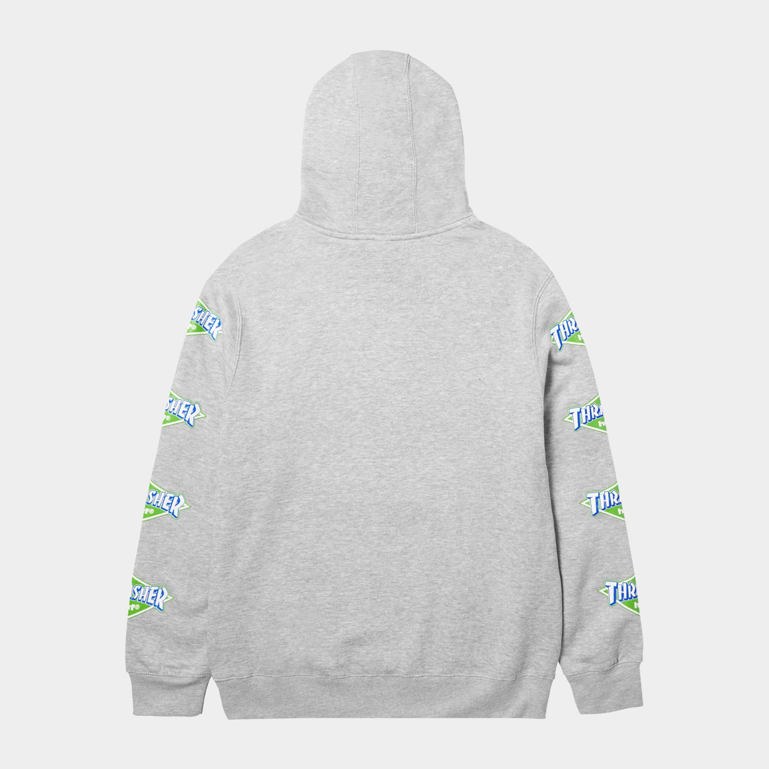 HUF (ハフ) Worldwide JP /HOODIES（パーカー）/ HUF X THRASHER LOGO HOODIE商品 / HEATHER GREY