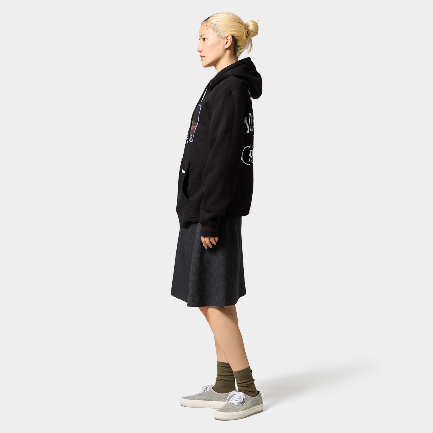 HUF (ハフ) Worldwide JP /HOODIES（パーカー）/ HUF X NIGHTMARE BEFORE CHRISTMAS JACK TOWN MEETING HOODIE商品 / BLACK