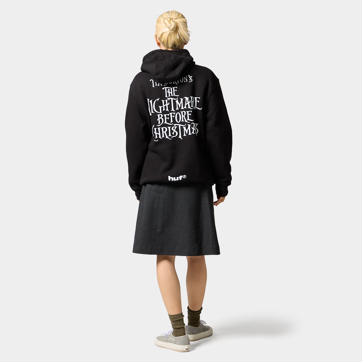 HUF (ハフ) Worldwide JP /HOODIES（パーカー）/ HUF X NIGHTMARE BEFORE CHRISTMAS JACK TOWN MEETING HOODIE商品 / BLACK