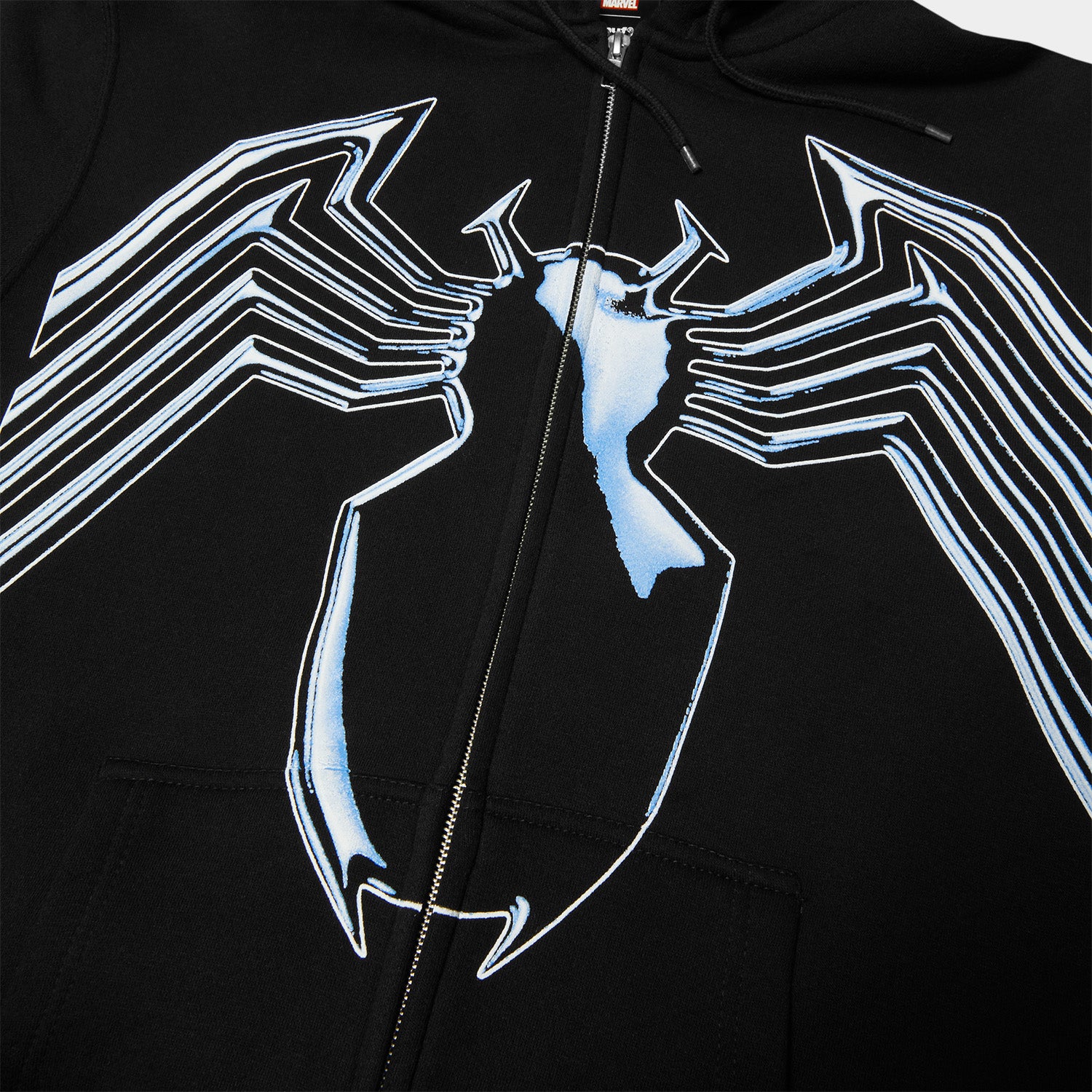 HUF (ハフ) Worldwide JP /HOODIES（パーカー）/ HUF X MARVEL VENOM FULLZIP HOODIE商品 / BLACK