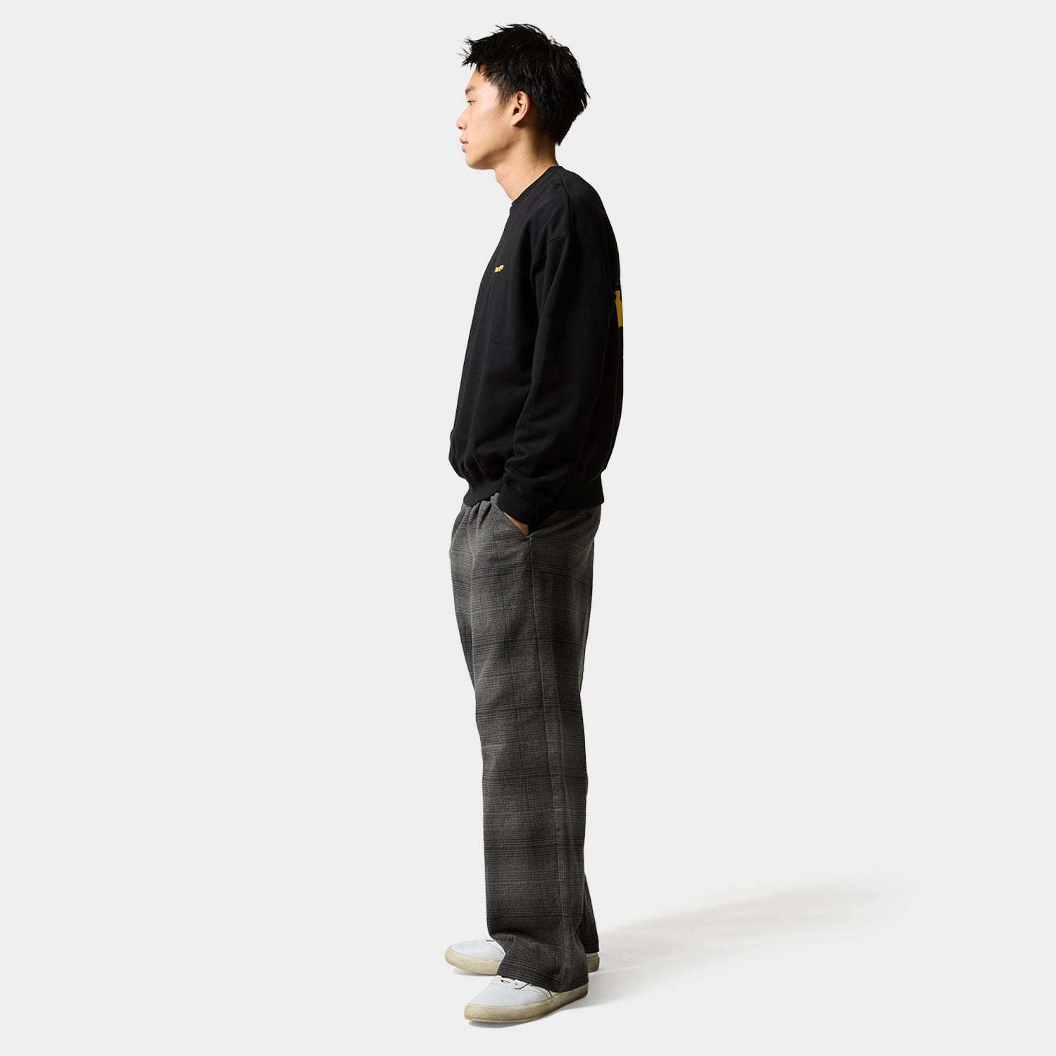 HUF (ハフ) Worldwide JP /SWEATSHIRTS（スウェットシャツ）/ COMMUNITY SUPPORT CREW商品 / ASH GREY