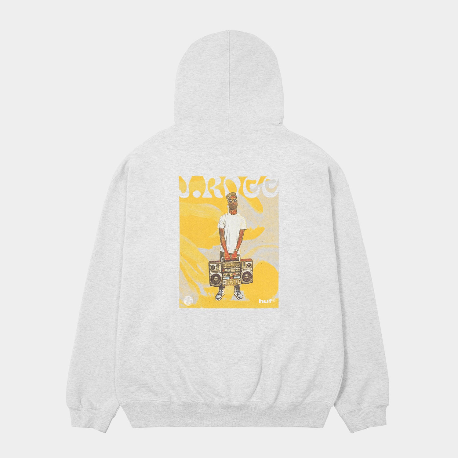 HUF (ハフ) Worldwide JP /HOODIES（パーカー）/ HUF X J.ROCC X STONES THROW HOODIE商品 / ASH GREY