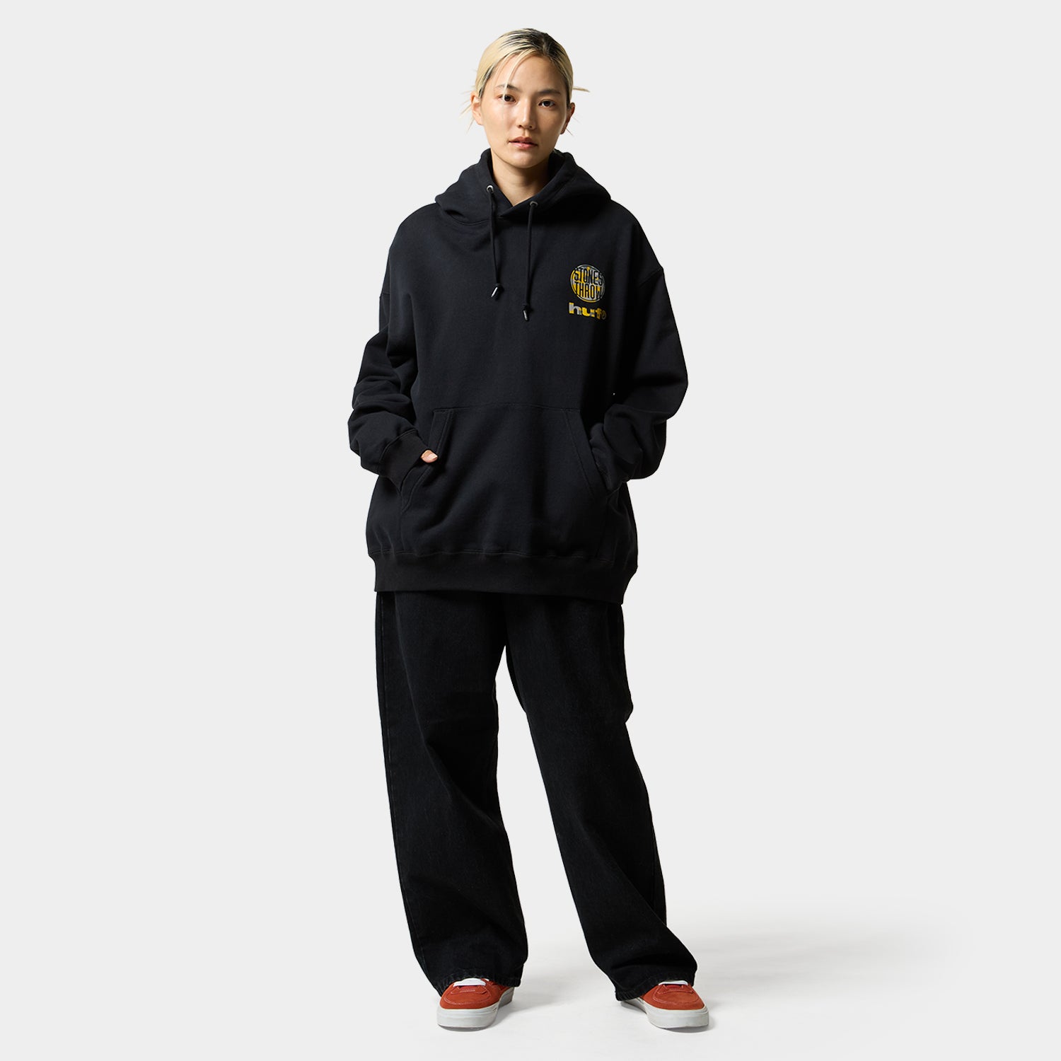 HUF (ハフ) Worldwide JP /HOODIES（パーカー）/ HUF X J.ROCC X STONES THROW HOODIE商品 / ASH GREY