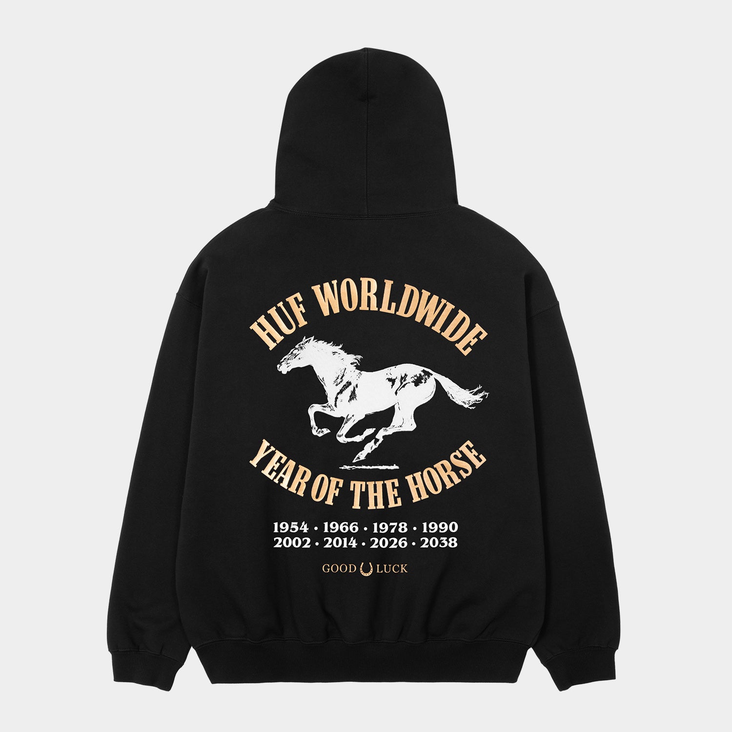 HUF (ハフ) Worldwide JP /HOODIES（パーカー）/ YEAR OF THE HORSE HOODIE商品 / ASH GREY