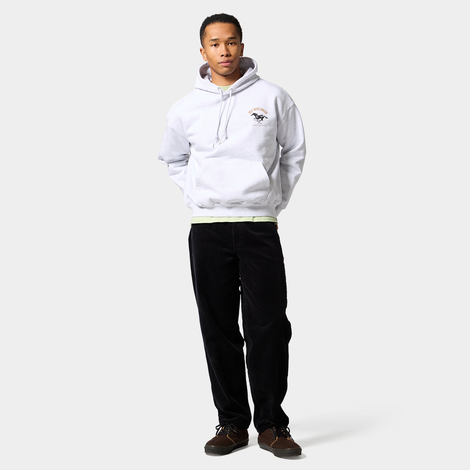 HUF (ハフ) Worldwide JP /HOODIES（パーカー）/ YEAR OF THE HORSE HOODIE商品 / ASH GREY