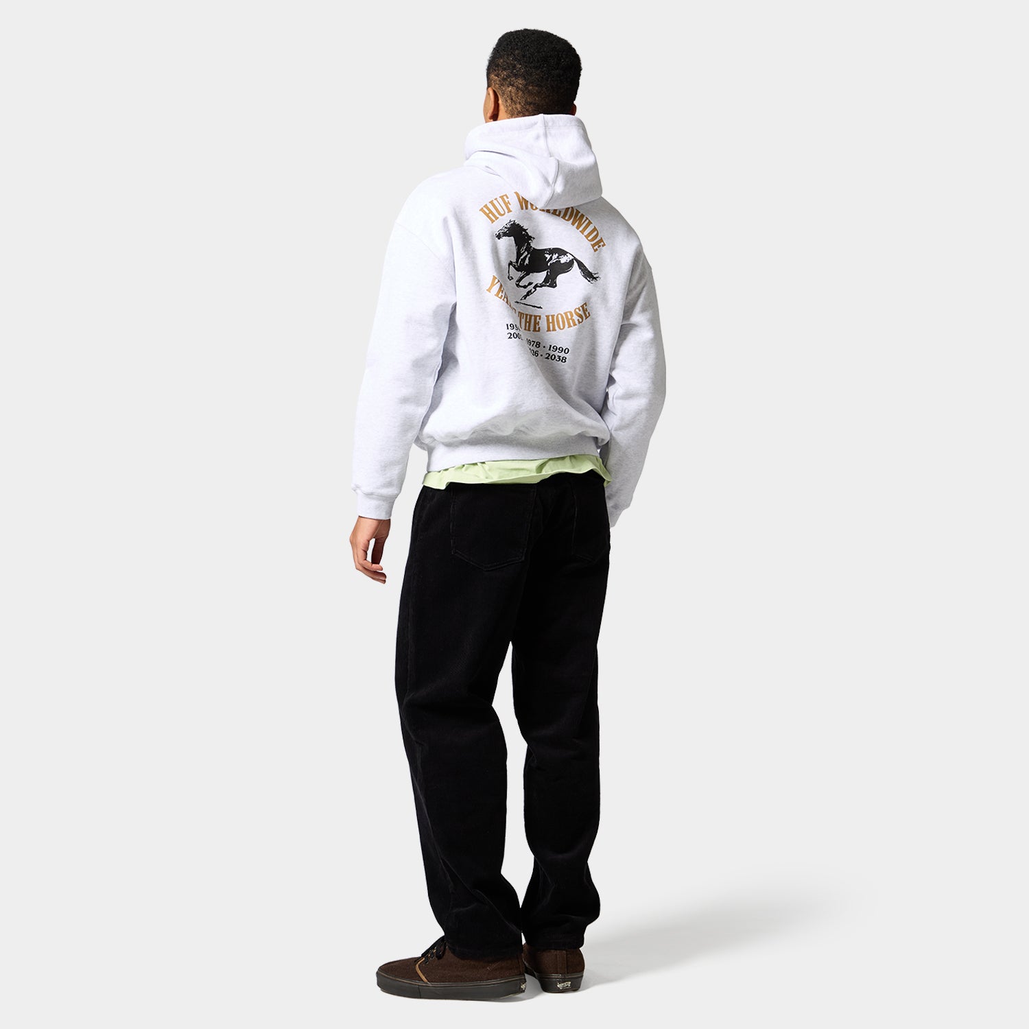 HUF (ハフ) Worldwide JP /HOODIES（パーカー）/ YEAR OF THE HORSE HOODIE商品 / ASH GREY