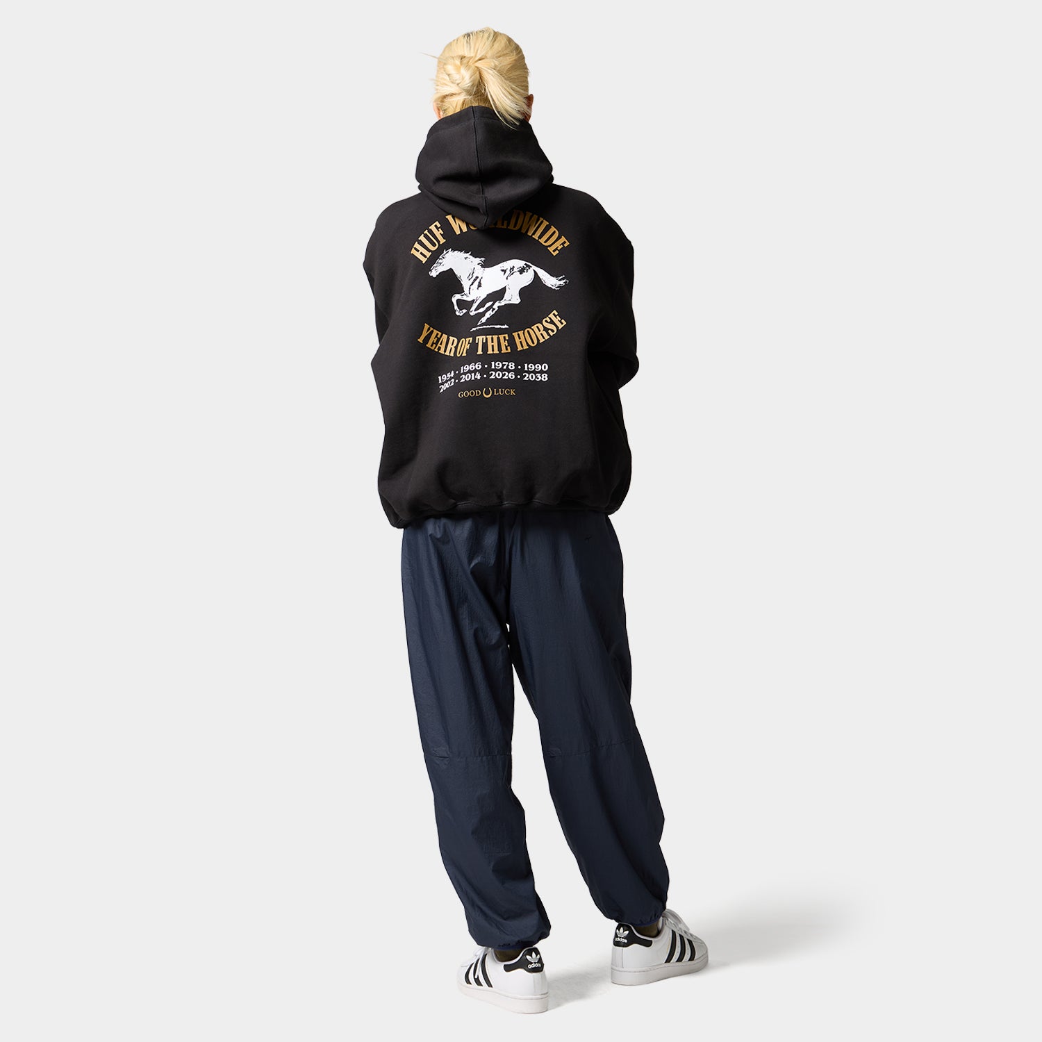 HUF (ハフ) Worldwide JP /HOODIES（パーカー）/ YEAR OF THE HORSE HOODIE商品 / ASH GREY