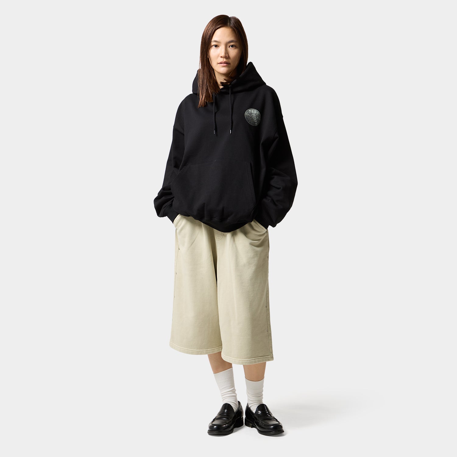 HUF (ハフ) Worldwide JP /HOODIES（パーカー）/ HUF X RYU GA GOTOKU HOODIE商品 / BLACK