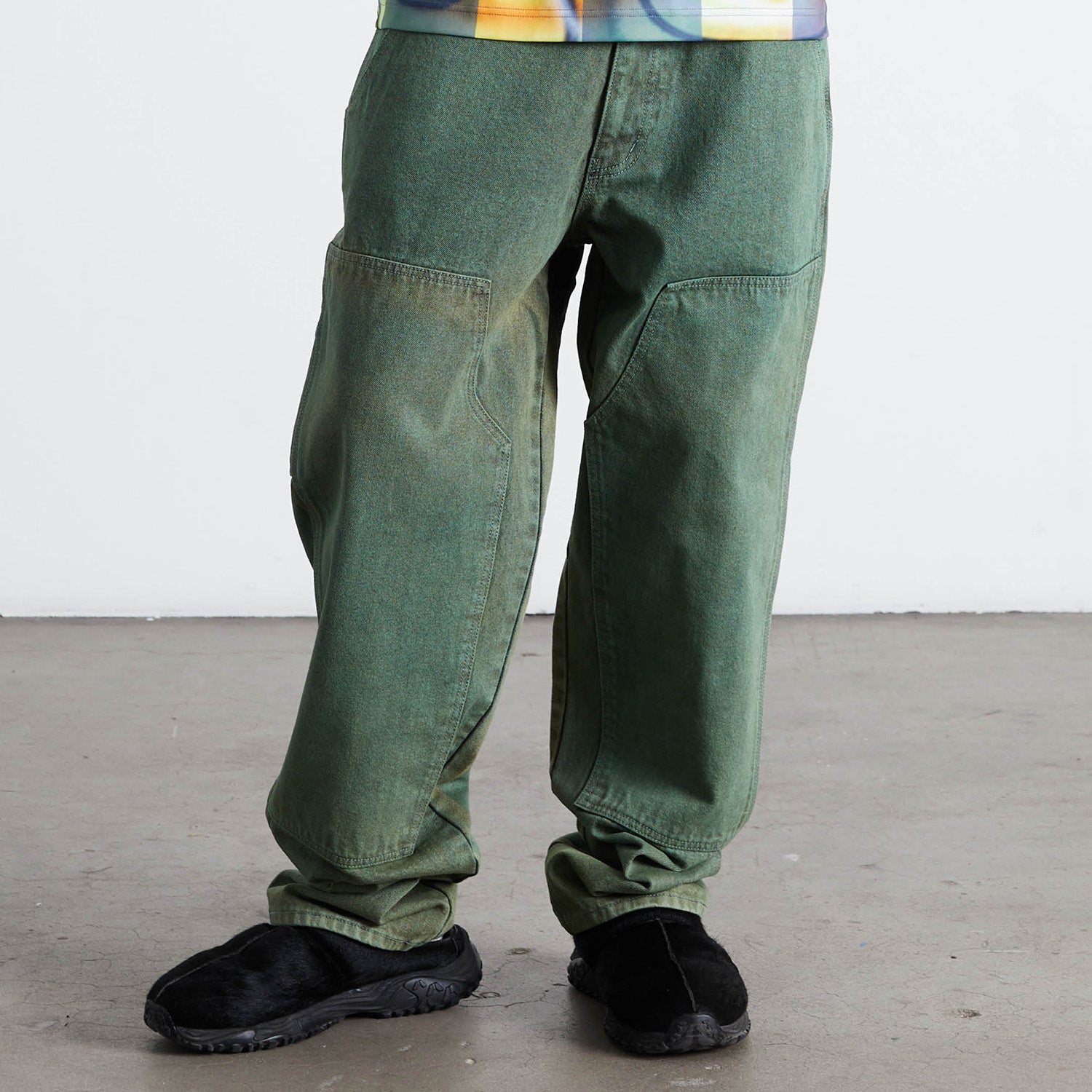 HUF (ハフ) Worldwide JP /PANTS（パンツ）/ KINDA LOOSE DOUBLE KNEES商品 / FROST GRAY