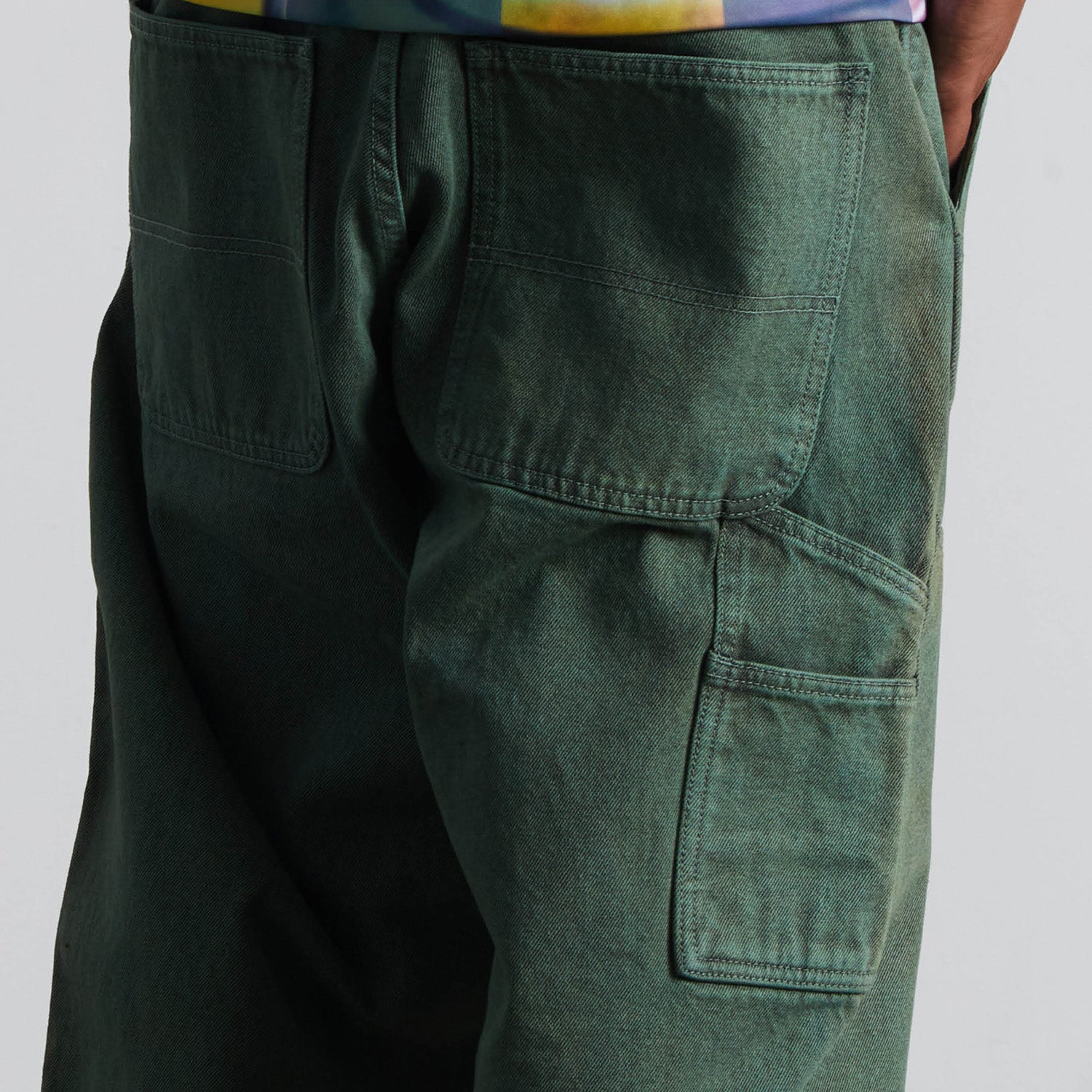 HUF (ハフ) Worldwide JP /PANTS（パンツ）/ KINDA LOOSE DOUBLE KNEES商品 / FROST GRAY