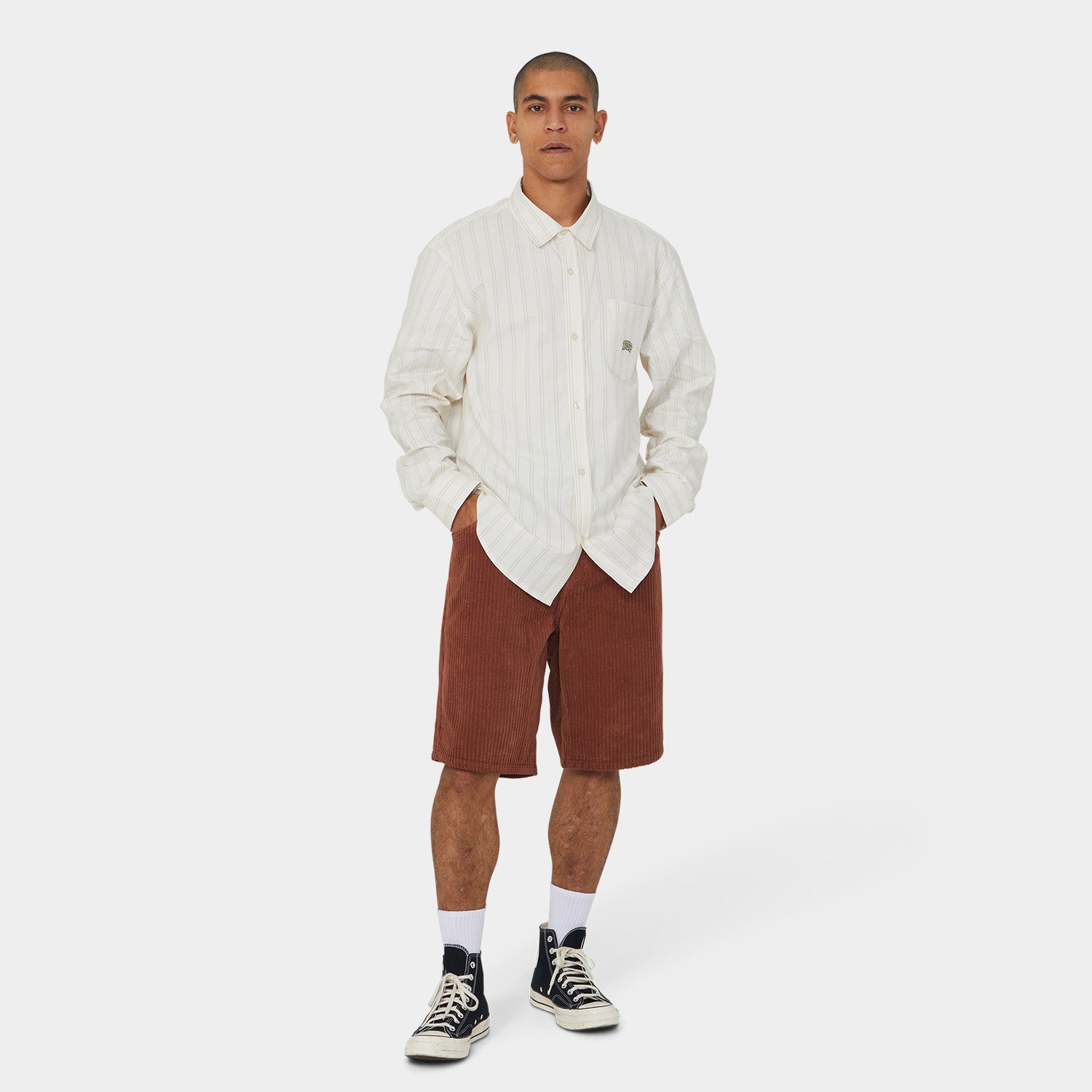 HUF (ハフ) Worldwide JP /SHORTS（ショーツ）/ CROMER CORDUROY SHORT商品 / DARK BERRY