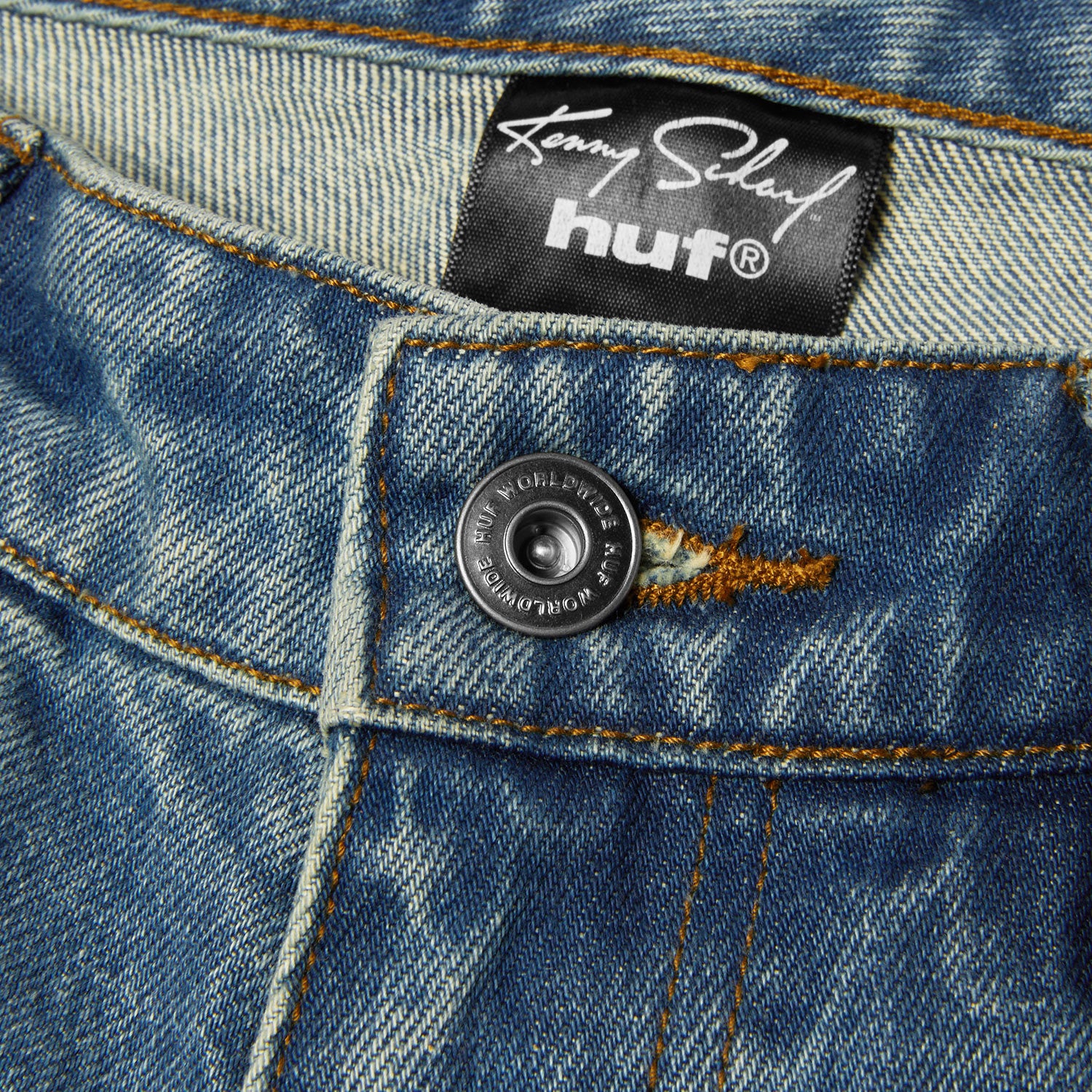 HUF (ハフ) Worldwide JP /SHORTS（ショーツ）/ KENNY SCHARF SPRAY GUYS DENIM SHORT商品 / MULTI