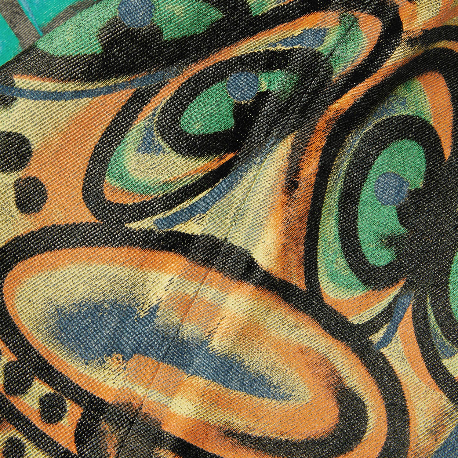 HUF (ハフ) Worldwide JP /SHORTS（ショーツ）/ KENNY SCHARF SPRAY GUYS DENIM SHORT商品 / MULTI