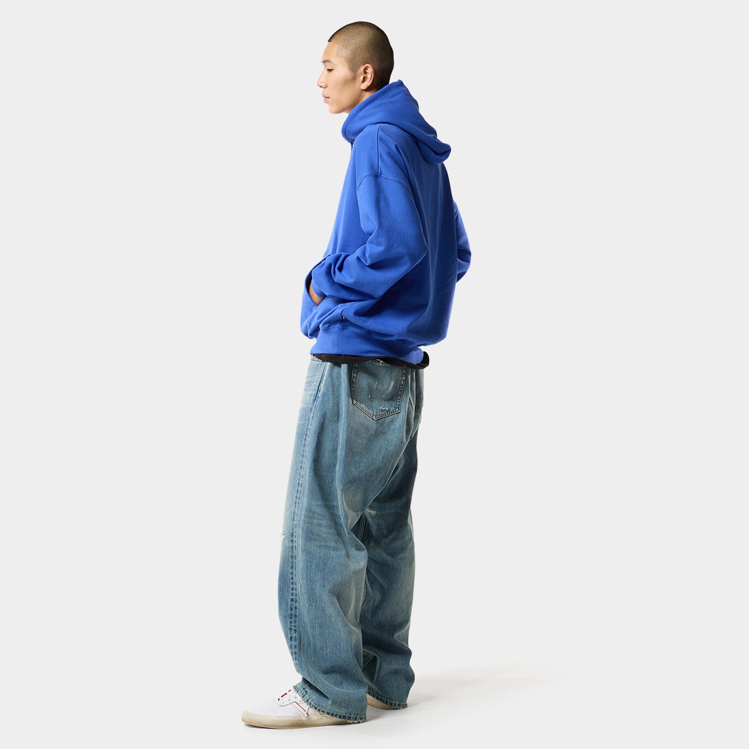 HUF (ハフ) Worldwide JP /PANTS（パンツ）/ EXPRESSION REPAIR DENIM PANT商品 / WASHED BLACK