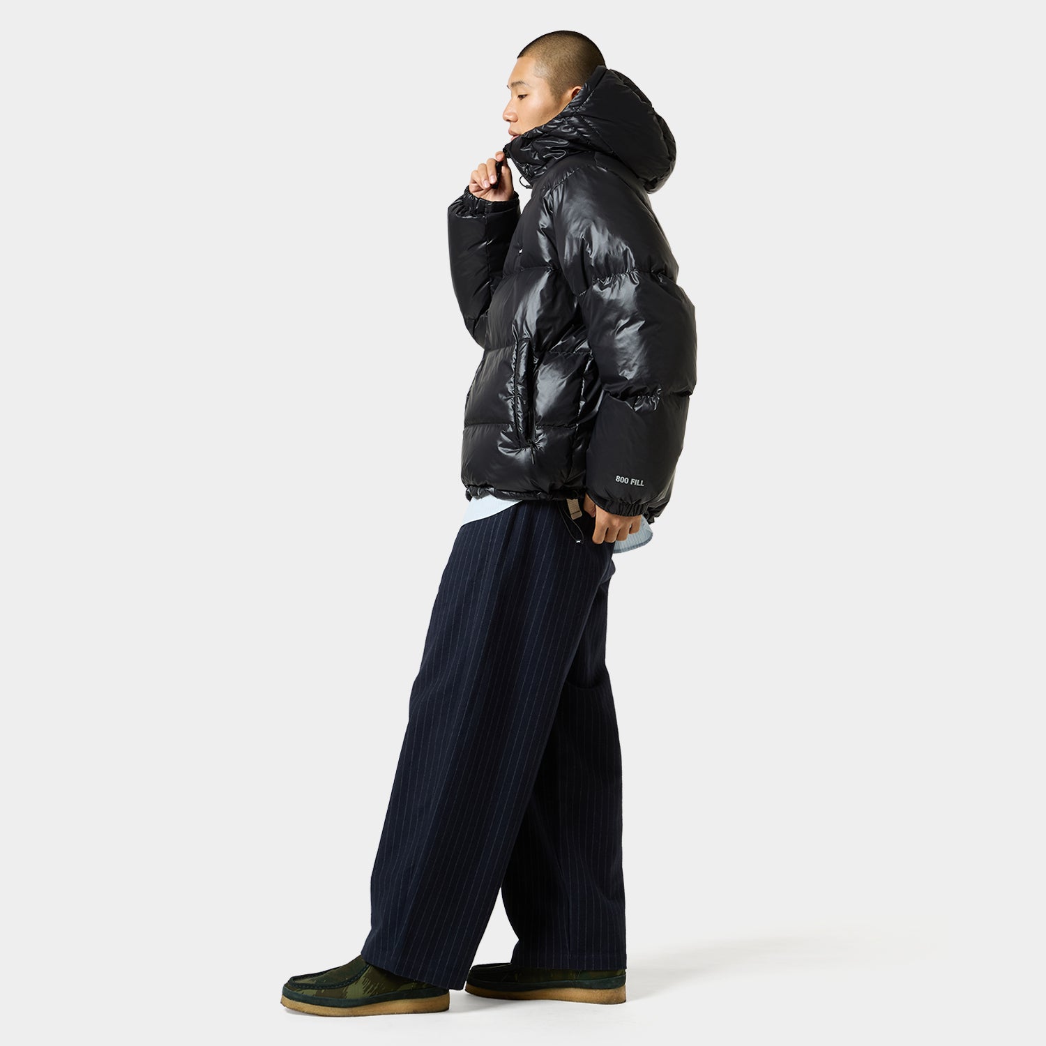 HUF (ハフ) Worldwide JP /PANTS（パンツ）/ TWO TUCK WIDE TROUSER商品 / BLACK