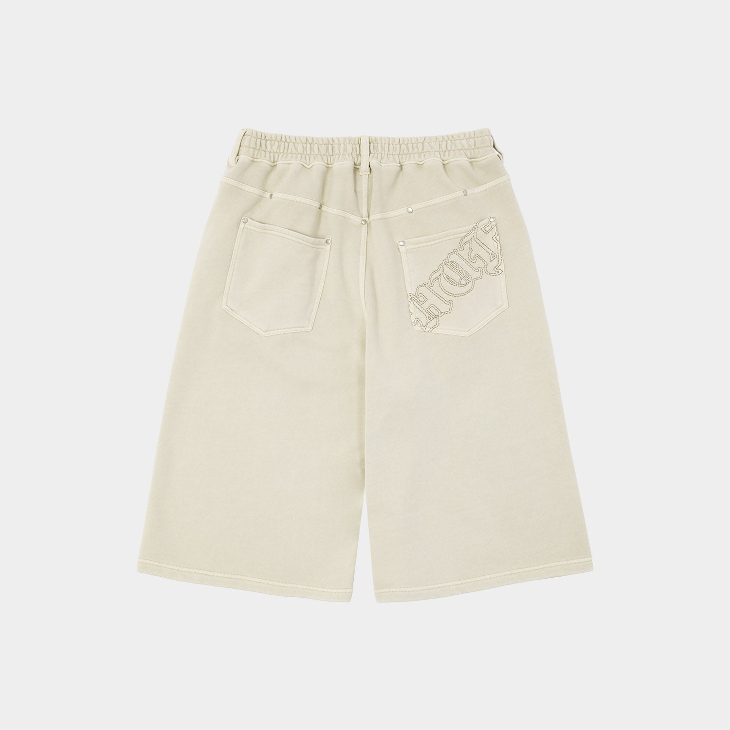 HUF (ハフ) Worldwide JP /SHORTS（ショーツ）/ STUDDED 3/4 FLEECE PANT商品 / BLACK