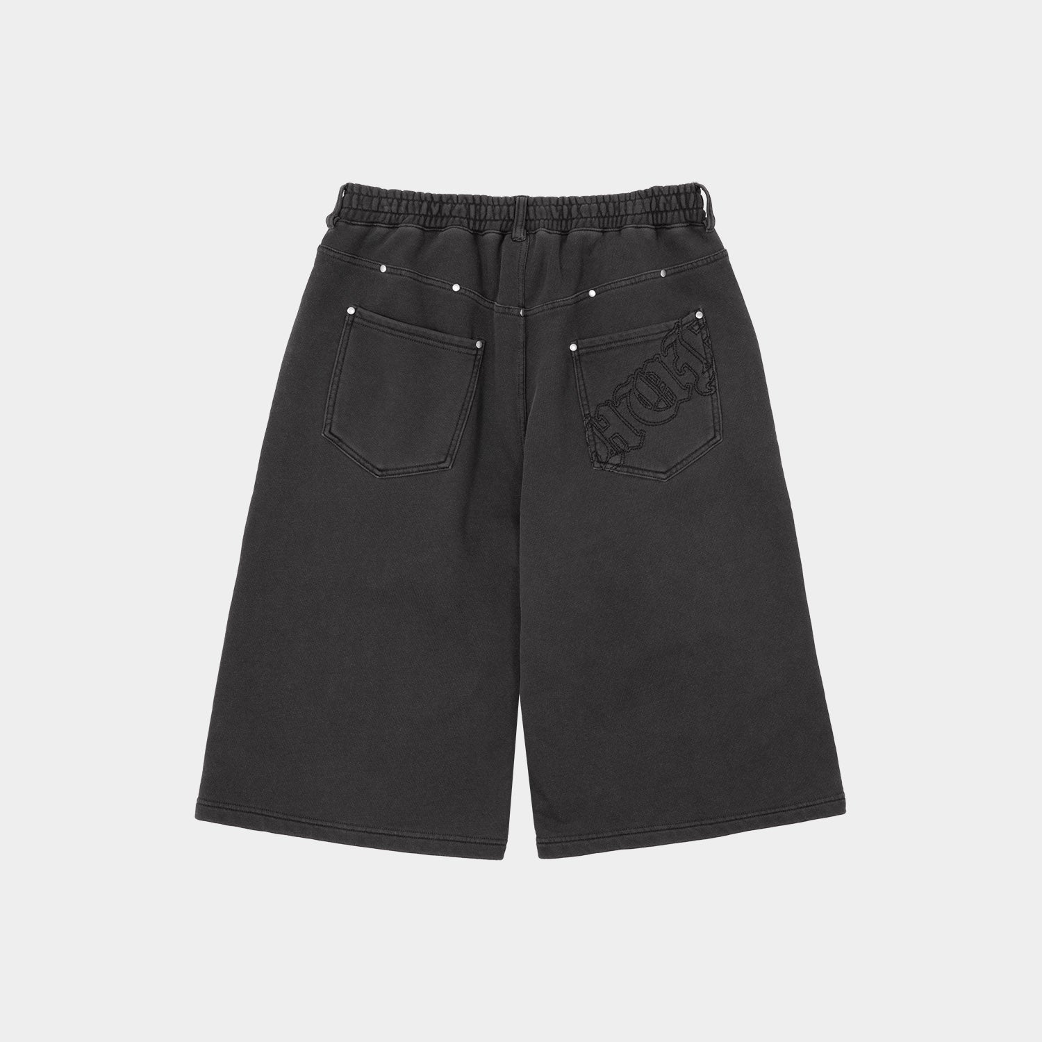 HUF (ハフ) Worldwide JP /SHORTS（ショーツ）/ STUDDED 3/4 FLEECE PANT商品 / BLACK