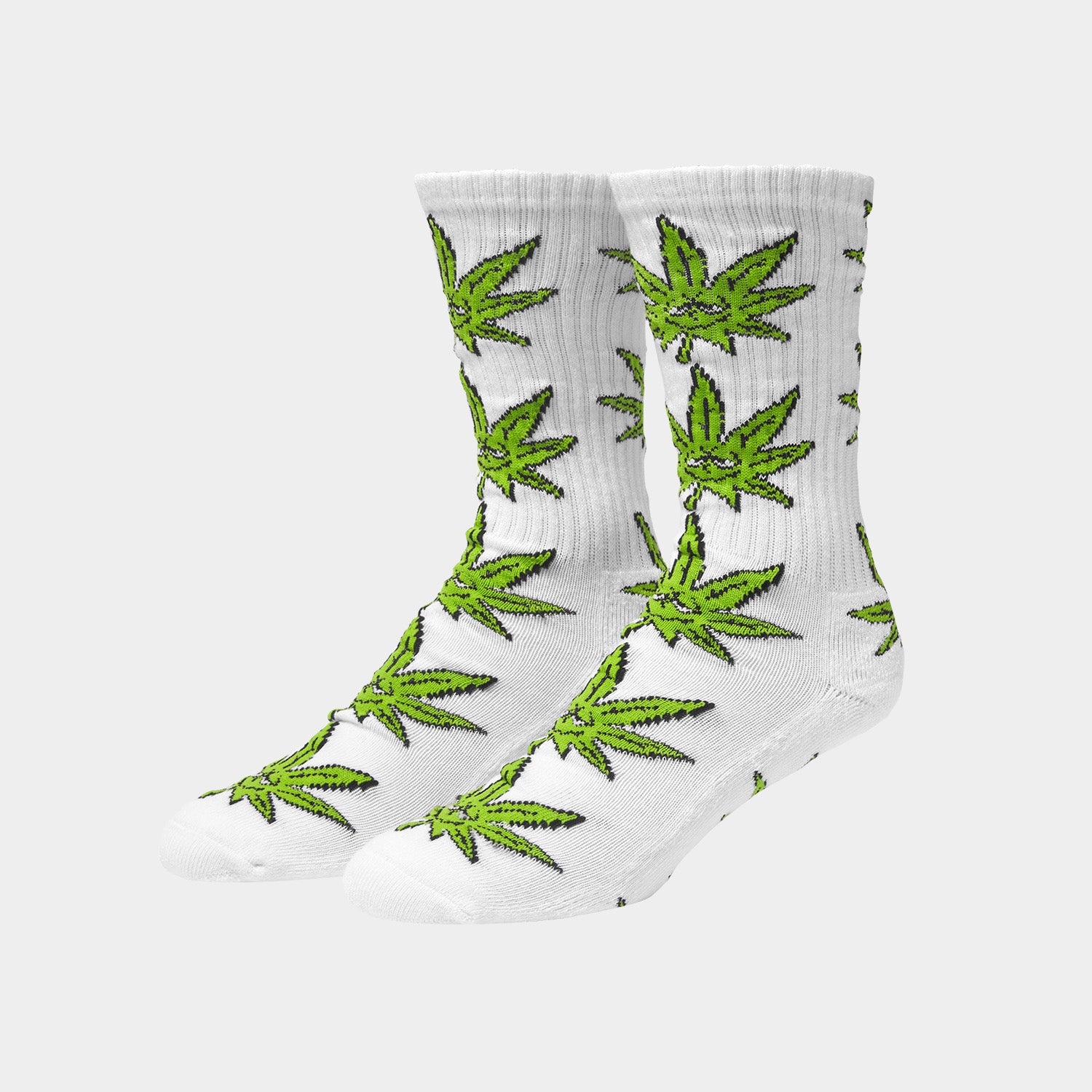 HUF (ハフ) Worldwide JP /SOCKS（ソックス）/ GREEN BUDDY CREW SOCKS商品 / WHITE