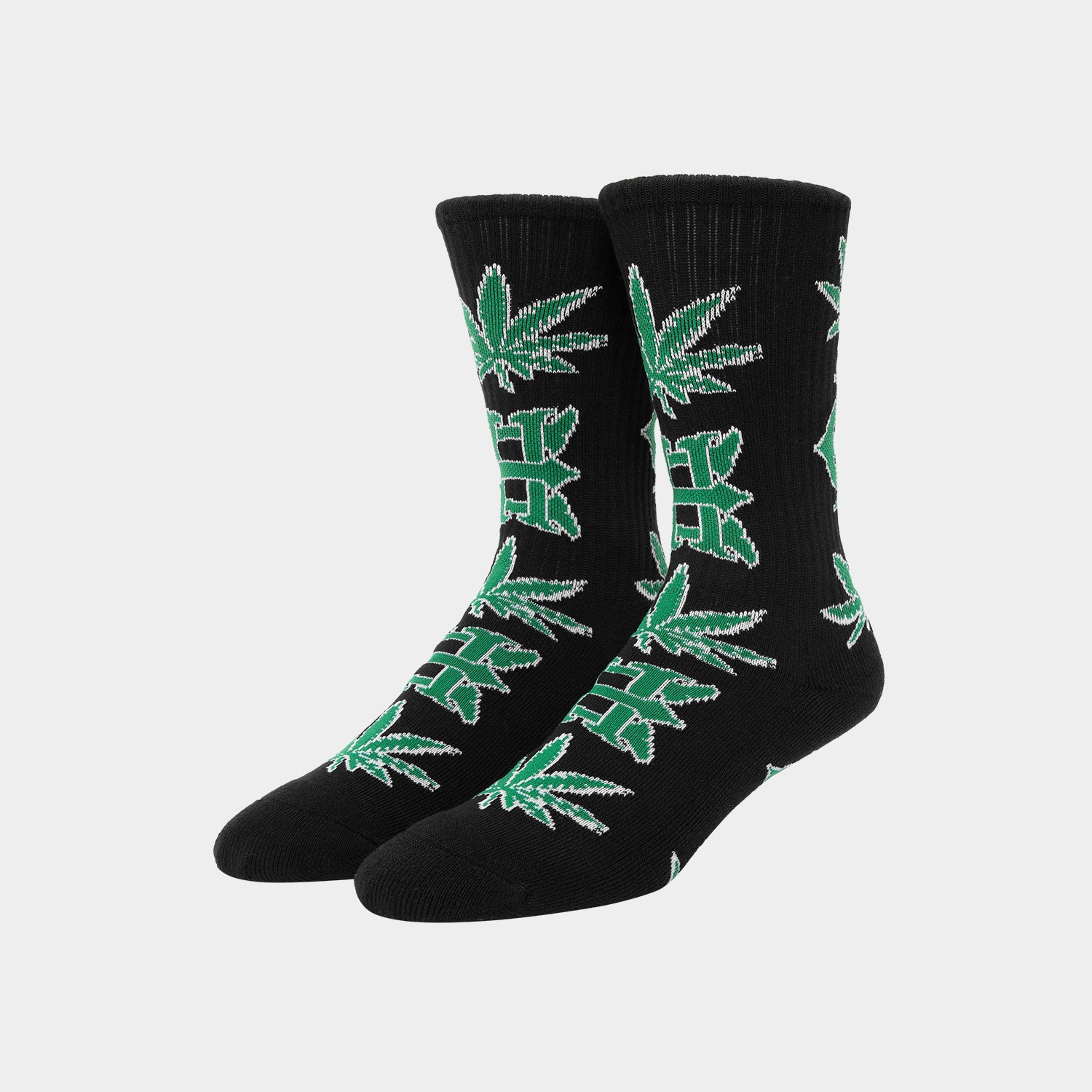 HUF (ハフ) Worldwide JP /SOCKS（ソックス）/ HUF X EVISEN SKATEBOARDS LOGO SOCKS商品 / BLACK