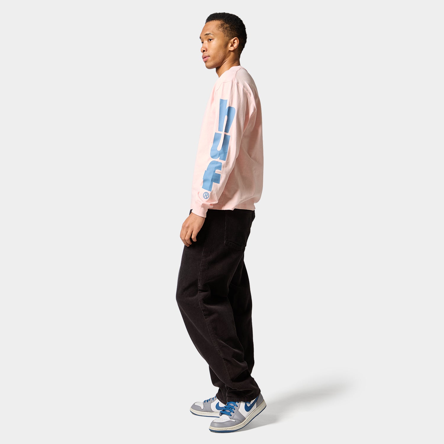 HUF (ハフ) Worldwide JP /T-SHIRTS（Tシャツ）/ MEGABLAST LS TEE商品 / NAVY