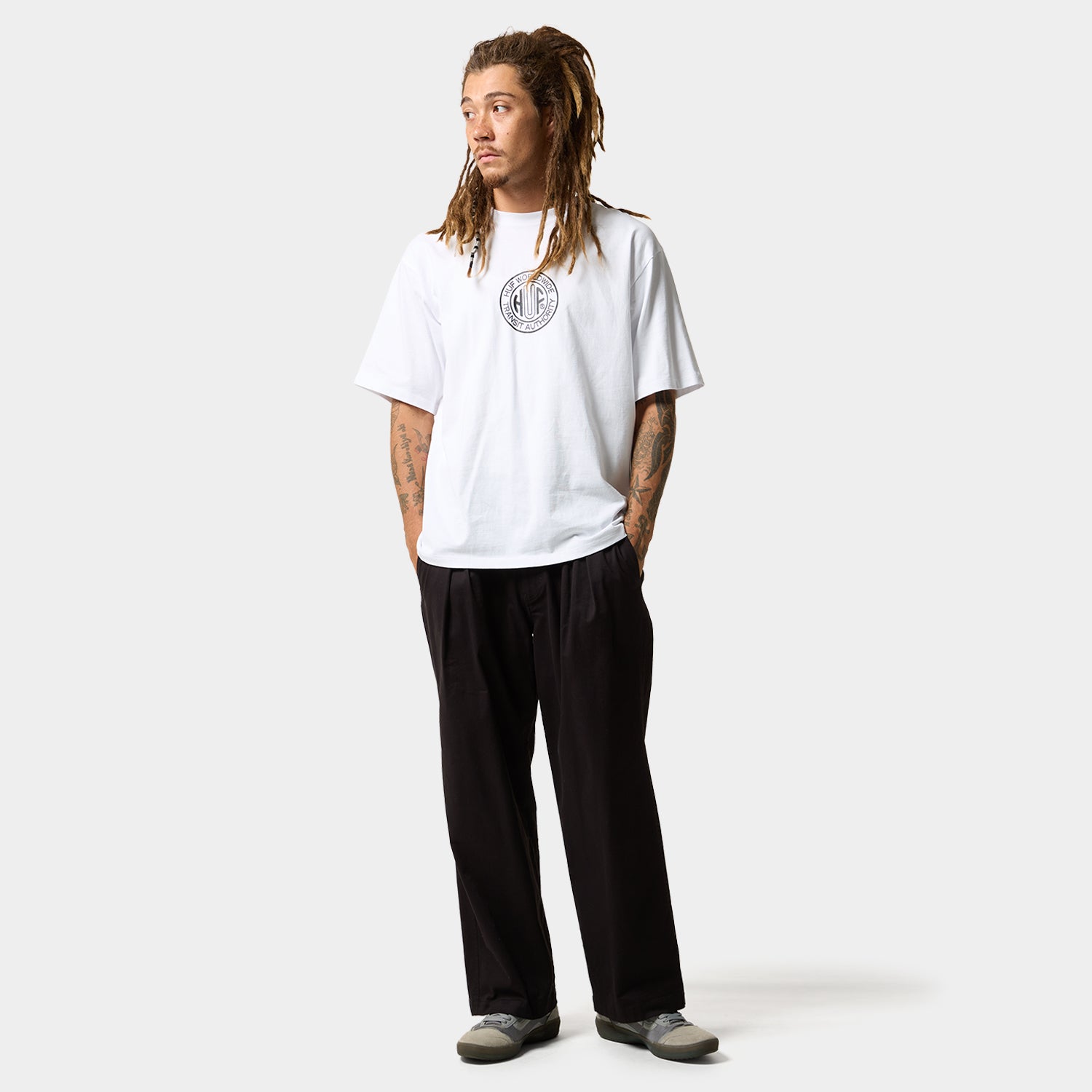 HUF (ハフ) Worldwide JP /T-SHIRTS（Tシャツ）/ TOKEN TEE商品 / BLACK