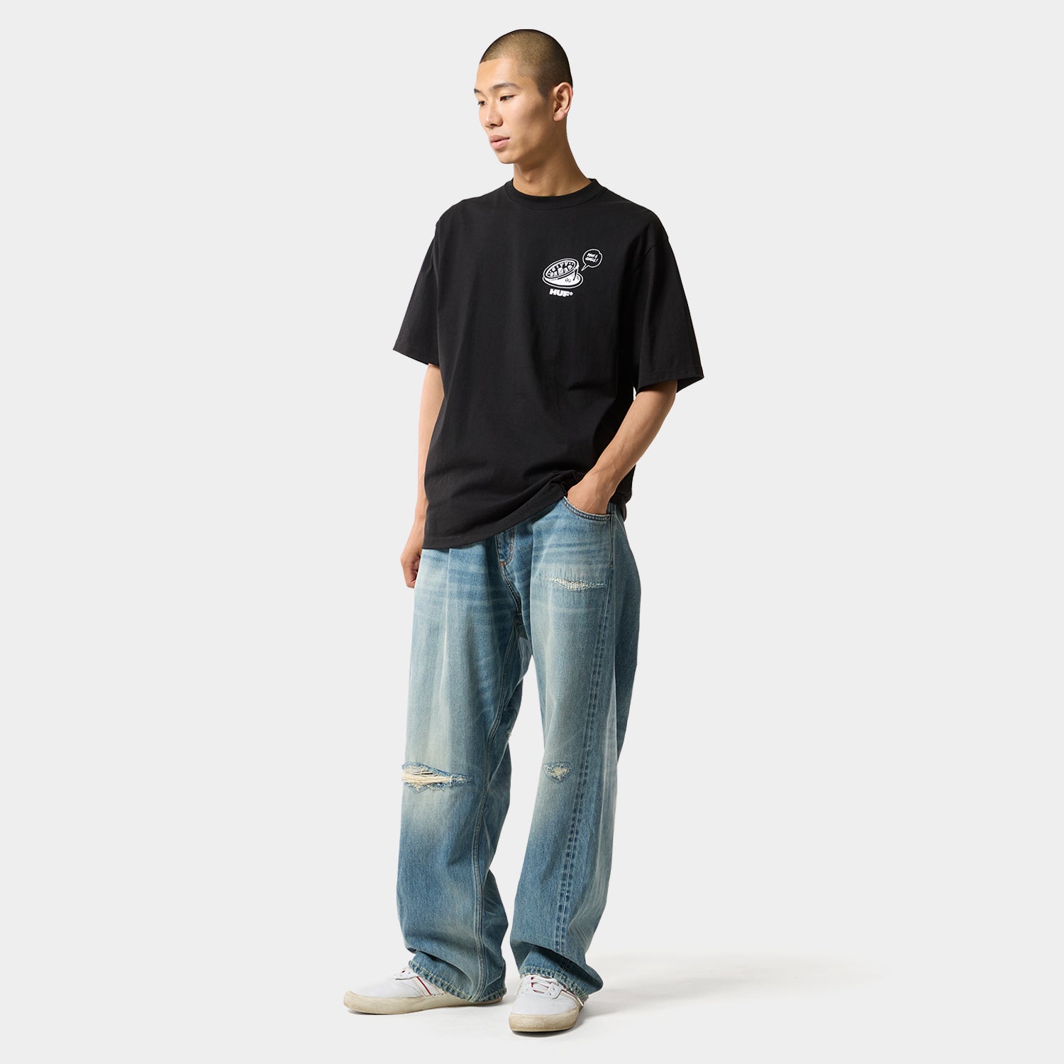 HUF (ハフ) Worldwide JP /T-SHIRTS（Tシャツ）/ WHAT A JUNGLE TEE商品 / BLACK