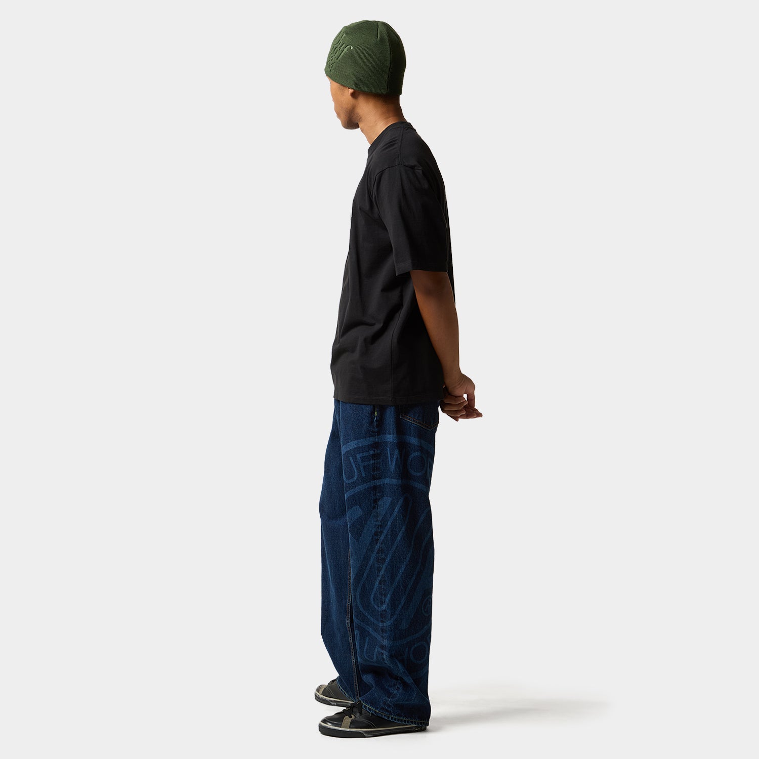 HUF (ハフ) Worldwide JP /T-SHIRTS（Tシャツ）/ ARCH TEE商品 / FOREST GREEN