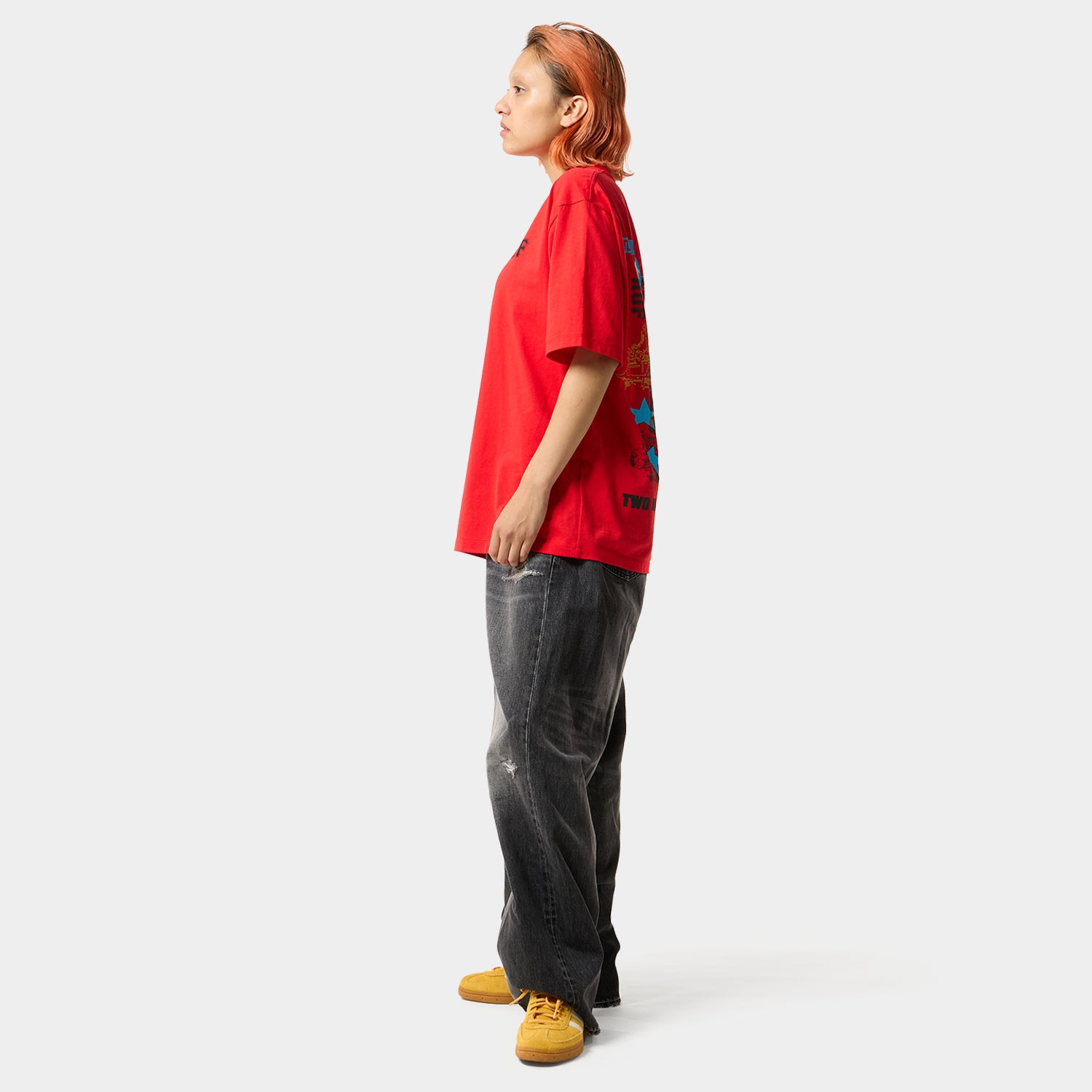 HUF (ハフ) Worldwide JP /T-SHIRTS（Tシャツ）/ TWO BLOCKS OF SUNSHINE TEE商品 / WHITE