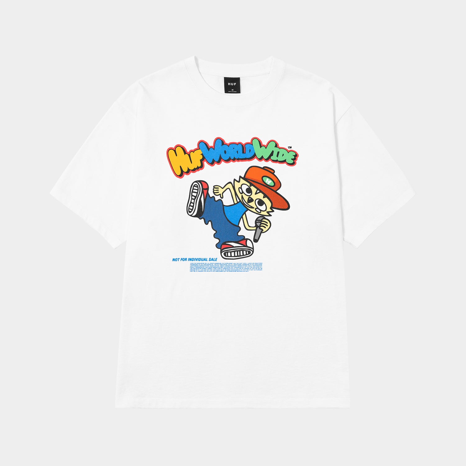 HUF (ハフ) Worldwide JP /T-SHIRTS（Tシャツ）/ CHOP KICK BLOCK TEE商品 / BISON