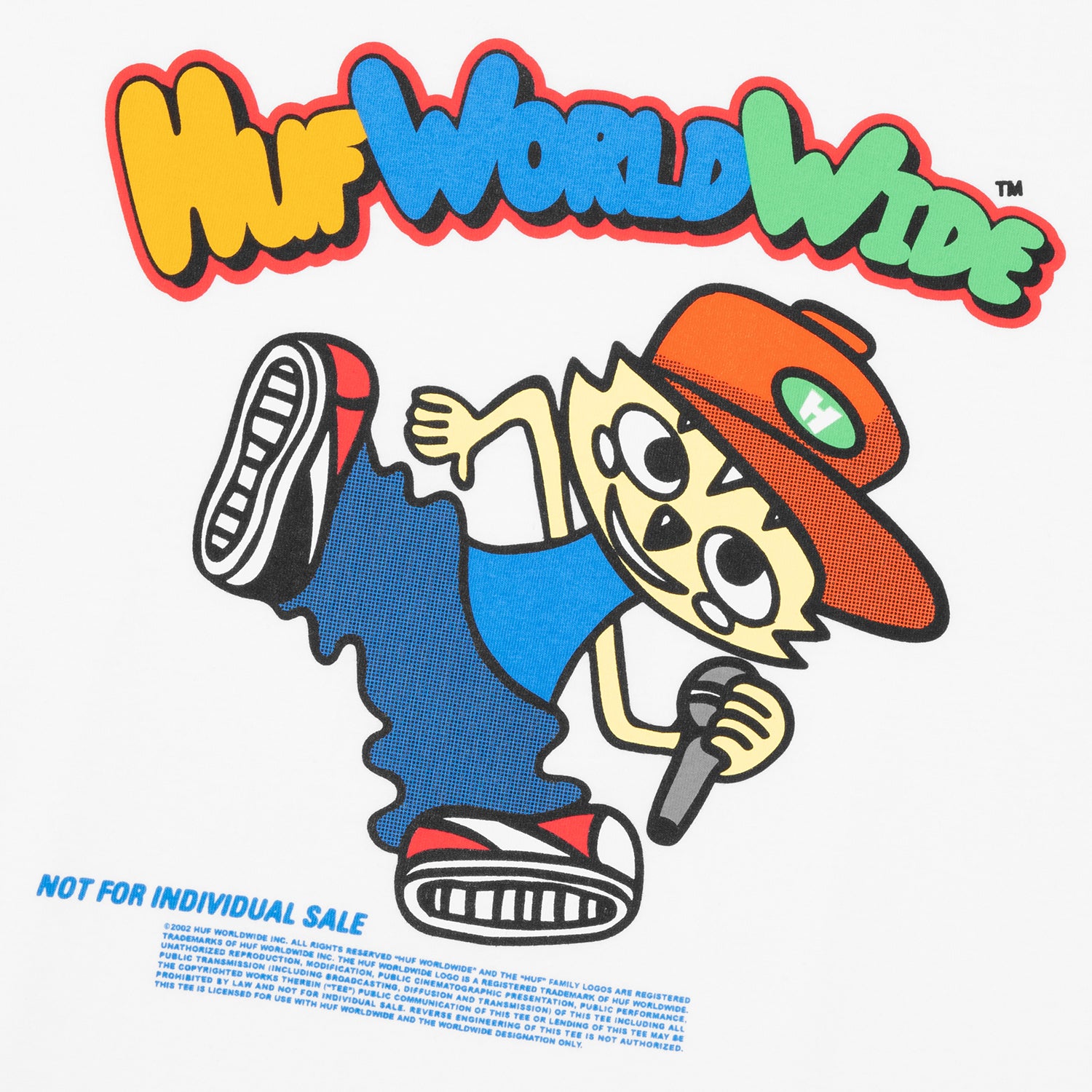 HUF (ハフ) Worldwide JP /T-SHIRTS（Tシャツ）/ CHOP KICK BLOCK TEE商品 / BISON
