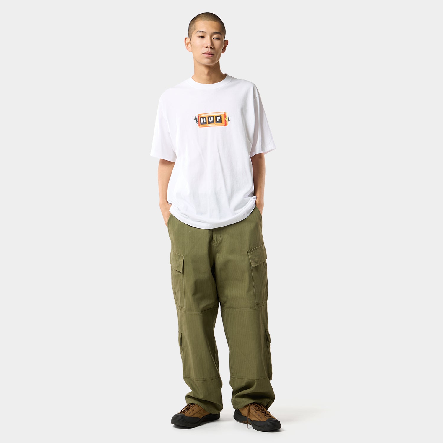 HUF (ハフ) Worldwide JP /T-SHIRTS（Tシャツ）/ COUNTDOWN TEE商品 / BLACK