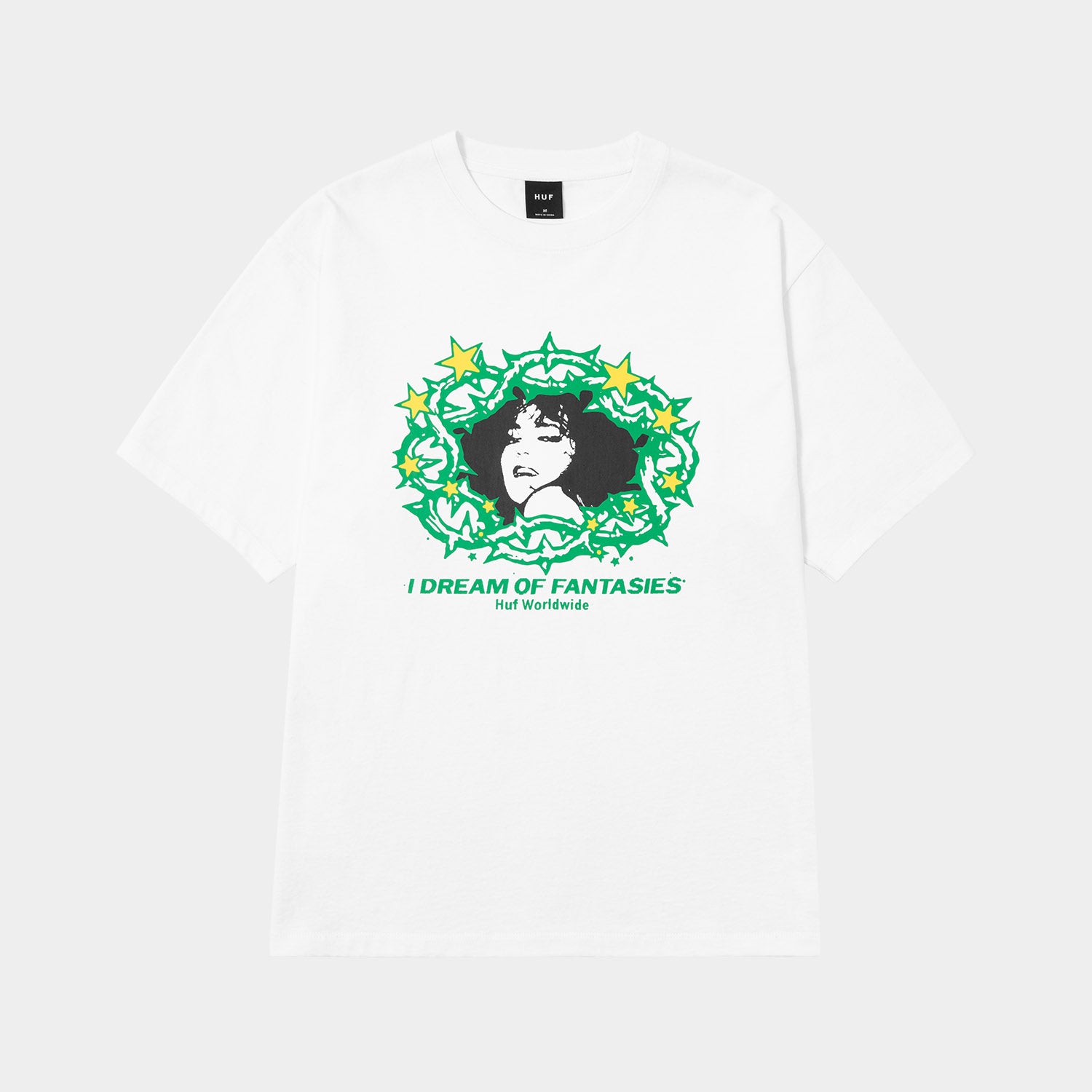 HUF (ハフ) Worldwide JP /T-SHIRTS（Tシャツ）/ FANTASIES TEE商品 / WHITE