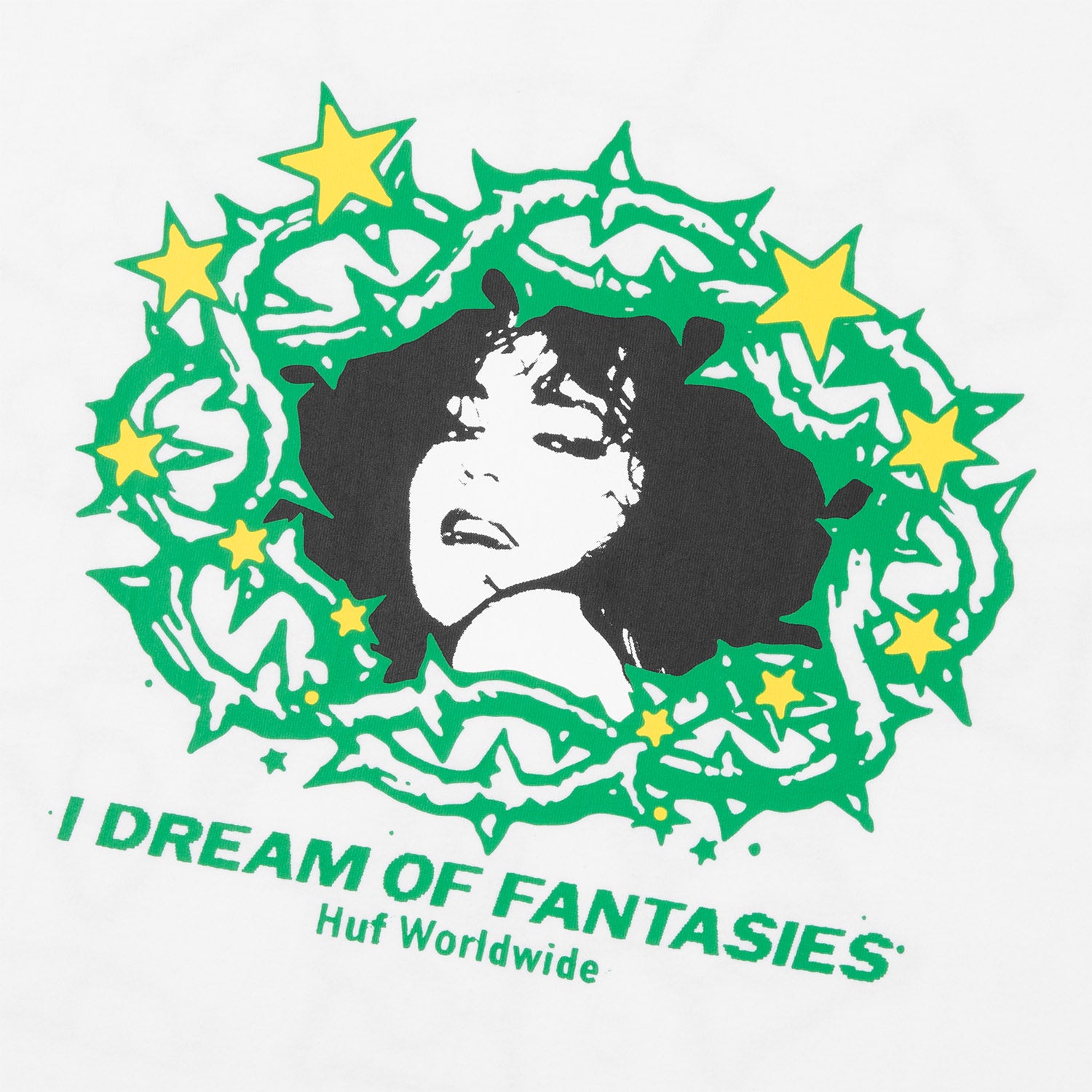 HUF (ハフ) Worldwide JP /T-SHIRTS（Tシャツ）/ FANTASIES TEE商品 / WHITE