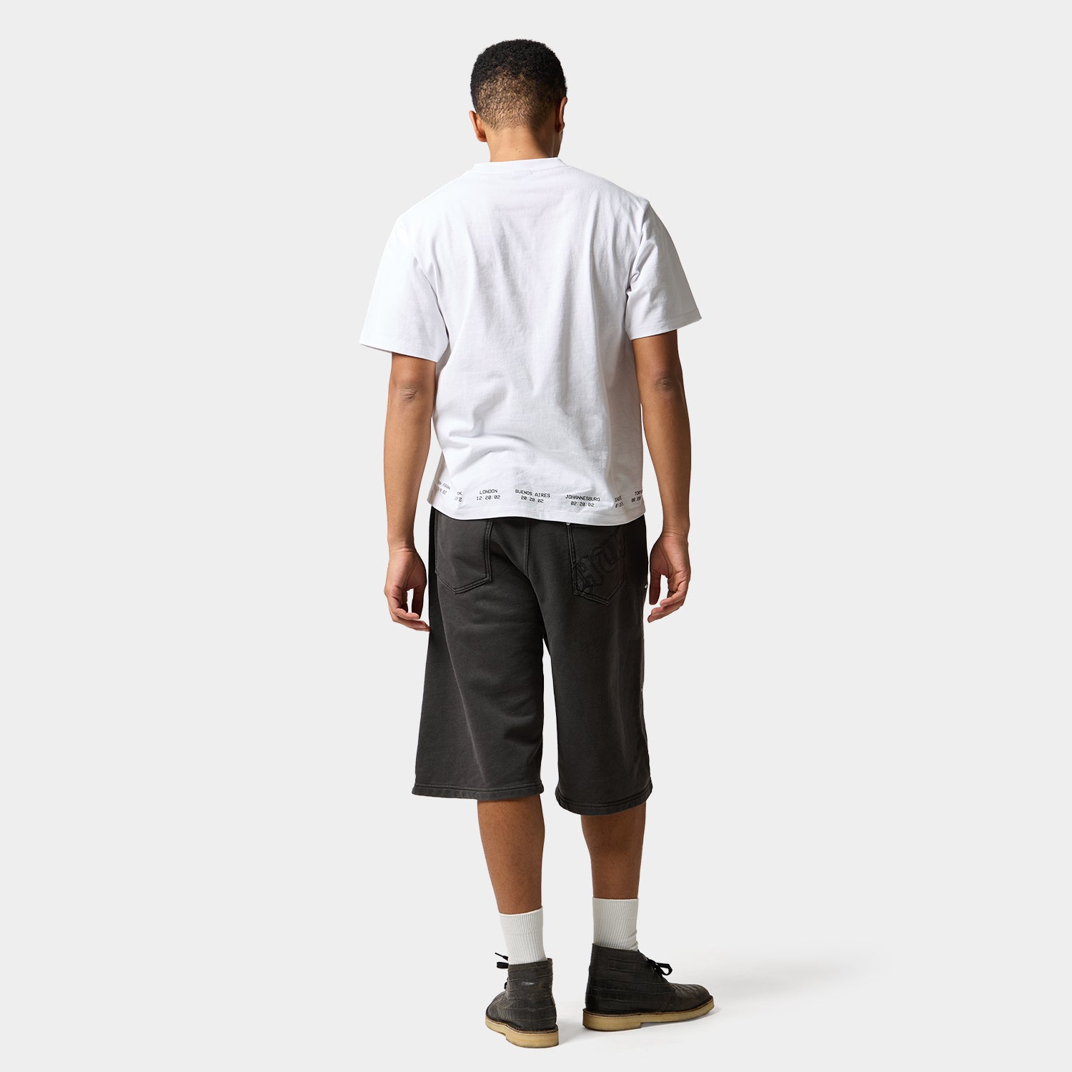 HUF (ハフ) Worldwide JP /T-SHIRTS（Tシャツ）/ FLIGHT PATH TEE商品 / BLACK