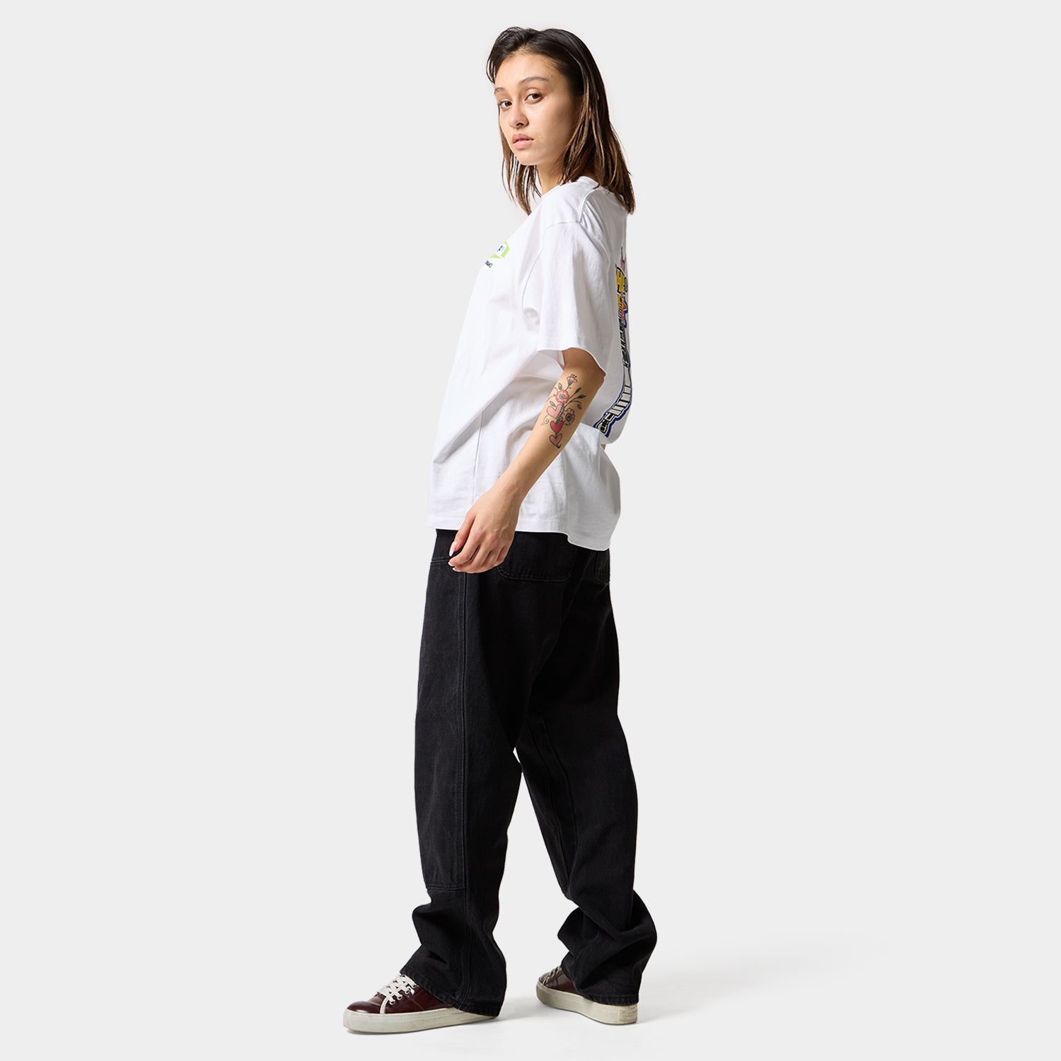 HUF (ハフ) Worldwide JP /T-SHIRTS（Tシャツ）/ SPARK IT UP TEE商品 / WHITE