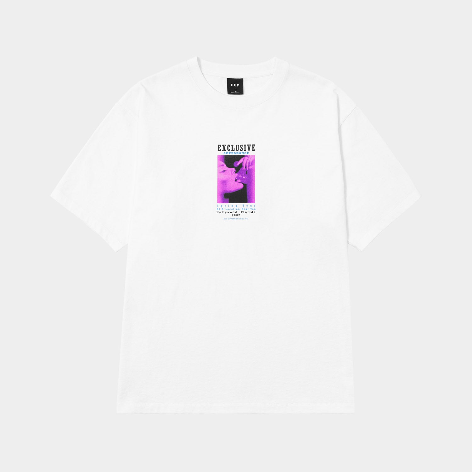 HUF (ハフ) Worldwide JP /T-SHIRTS（Tシャツ）/ EXCLUSIVE APPEARANCE TEE商品 / BLACK