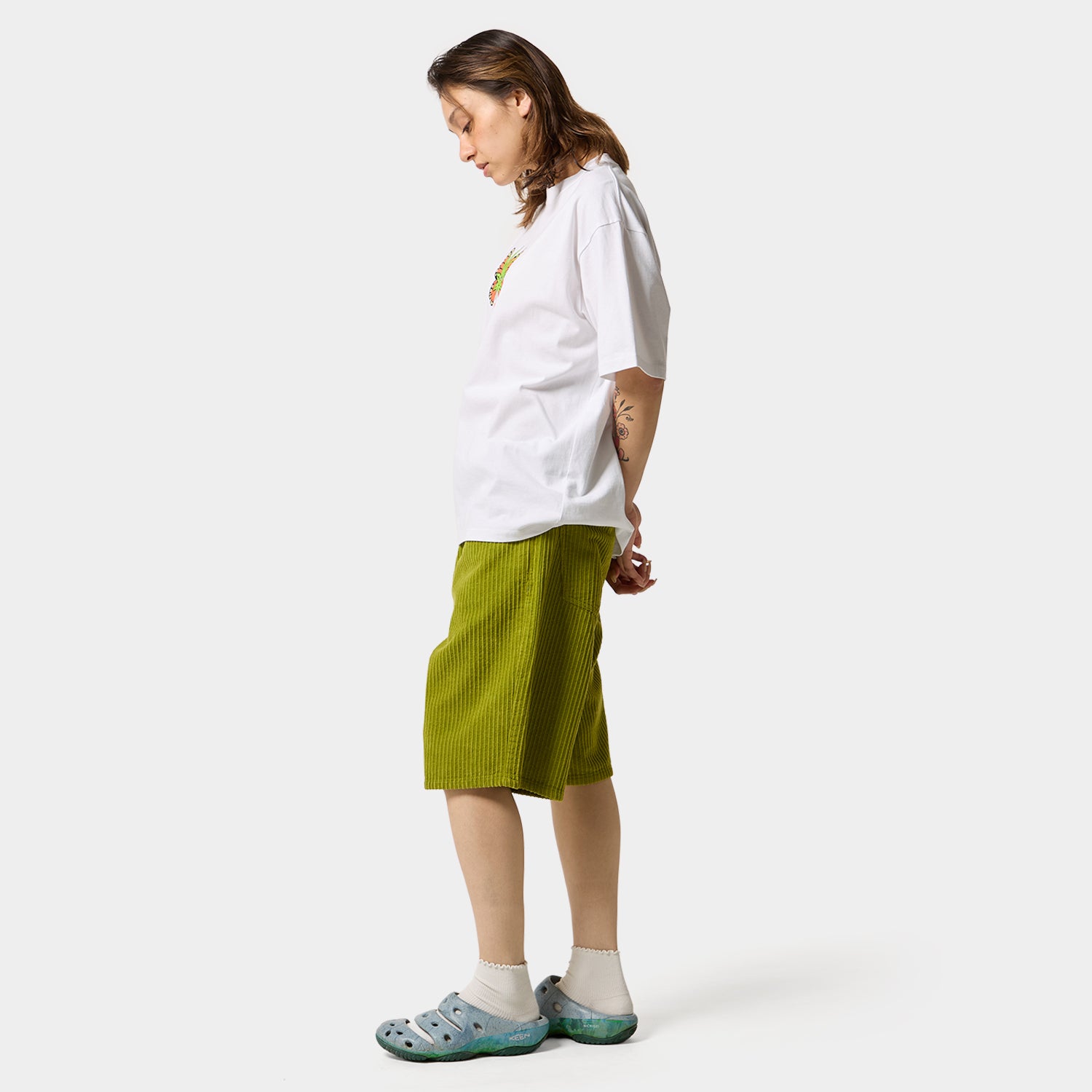 HUF (ハフ) Worldwide JP /T-SHIRTS（Tシャツ）/ GREEN BUDDERFLY TEE商品 / LT ORANGE