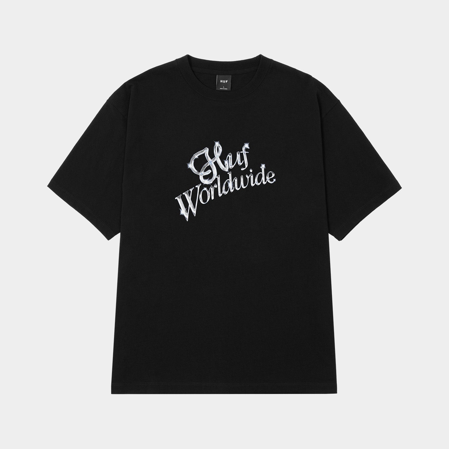 HUF (ハフ) Worldwide JP /T-SHIRTS（Tシャツ）/ CHROME DREAMS TEE商品 / BLACK
