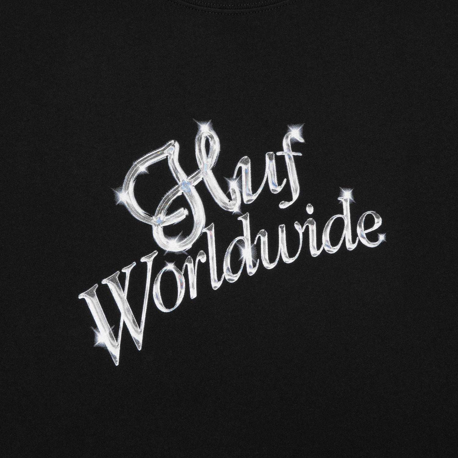 HUF (ハフ) Worldwide JP /T-SHIRTS（Tシャツ）/ CHROME DREAMS TEE商品 / BLACK