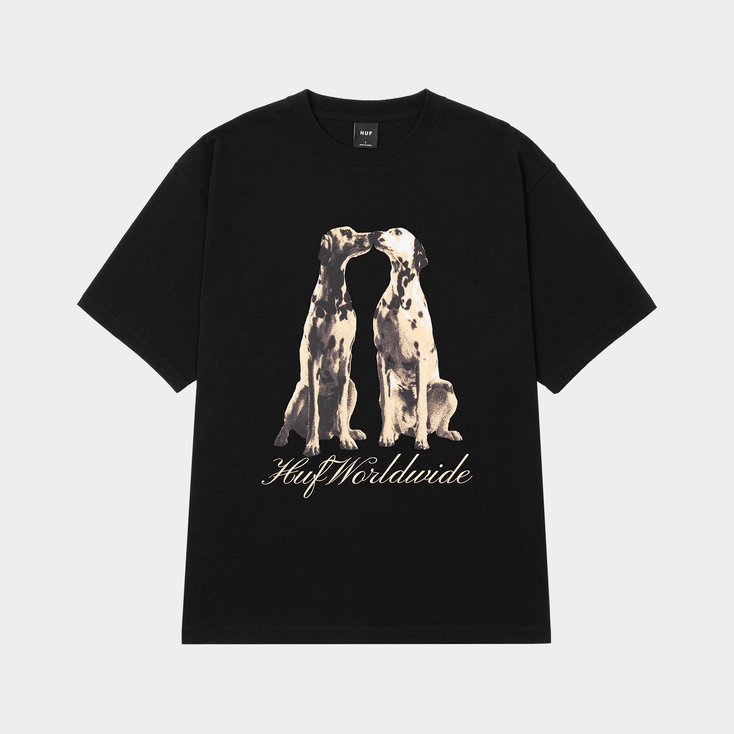 HUF (ハフ) Worldwide JP /T-SHIRTS（Tシャツ）/ DOGGED TEE商品 / BLACK